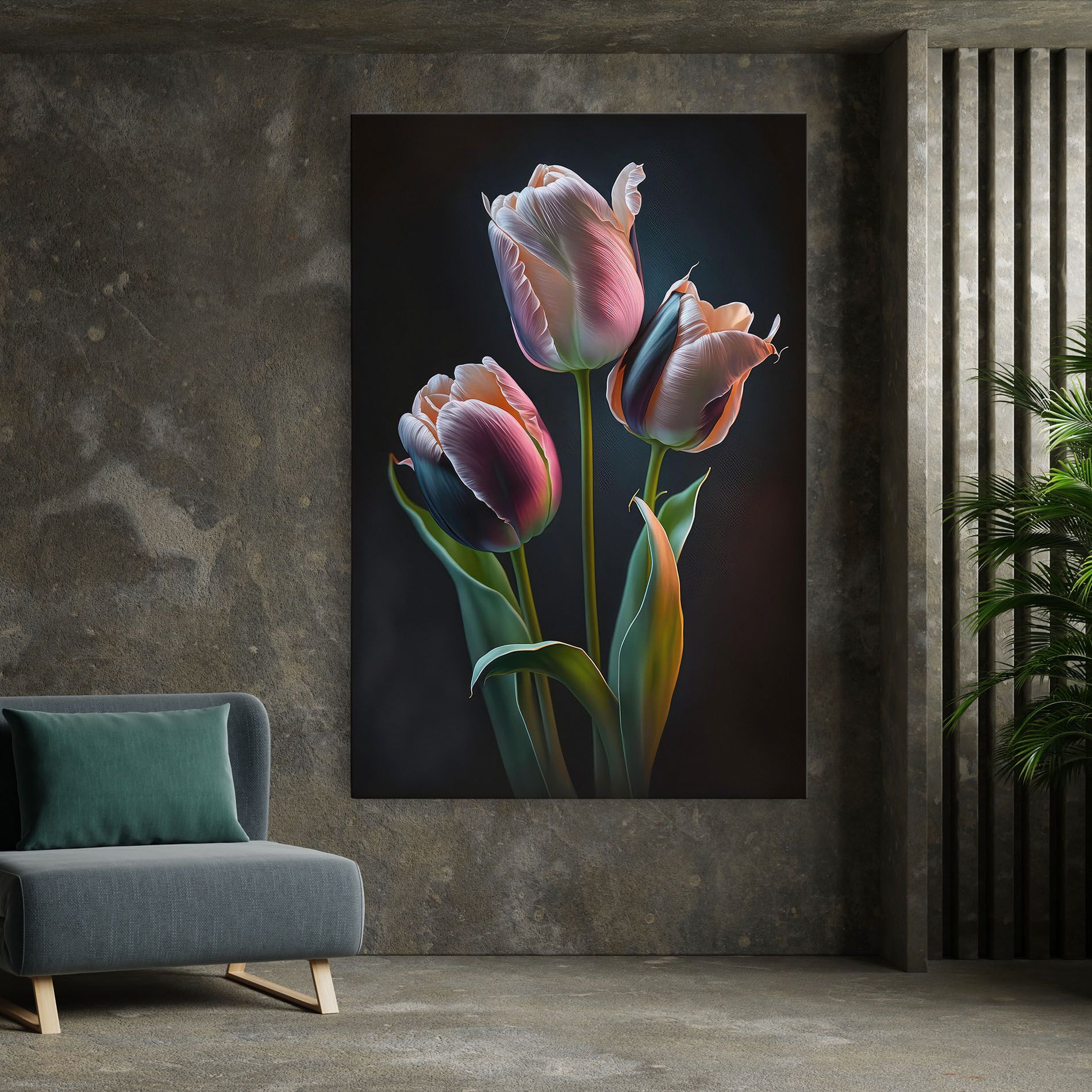 Light Purple Tulips mockup 7