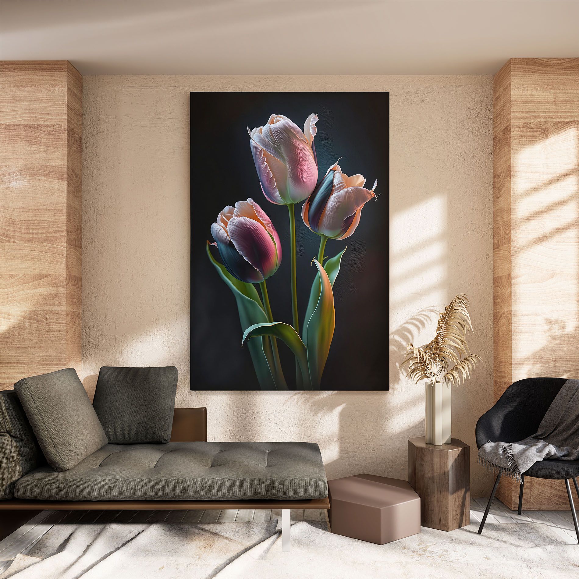 Light Purple Tulips mockup 8