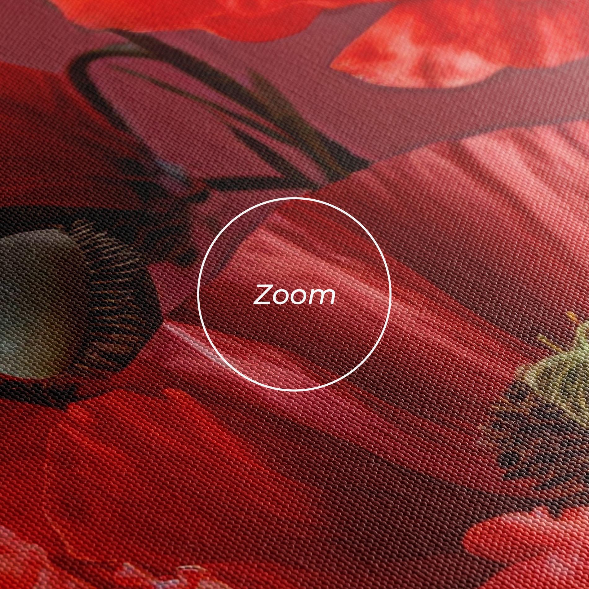 Картина на платно Red Poppies mockup 3