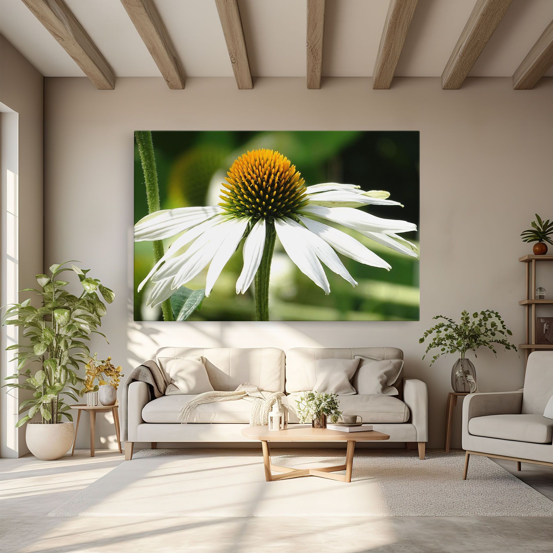 Green Daisy mockup 6