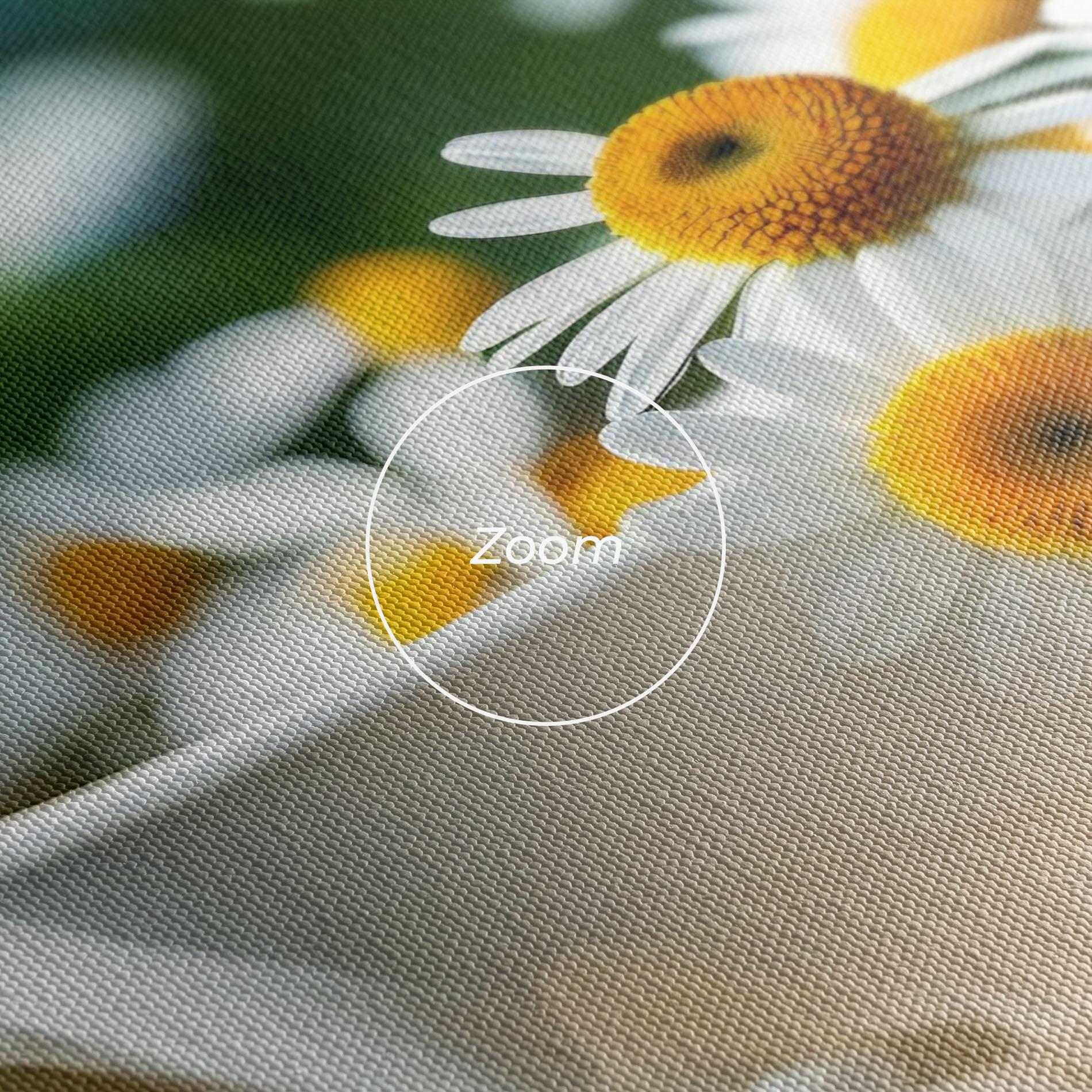 Картина на платно Daisies In A Cup mockup 3