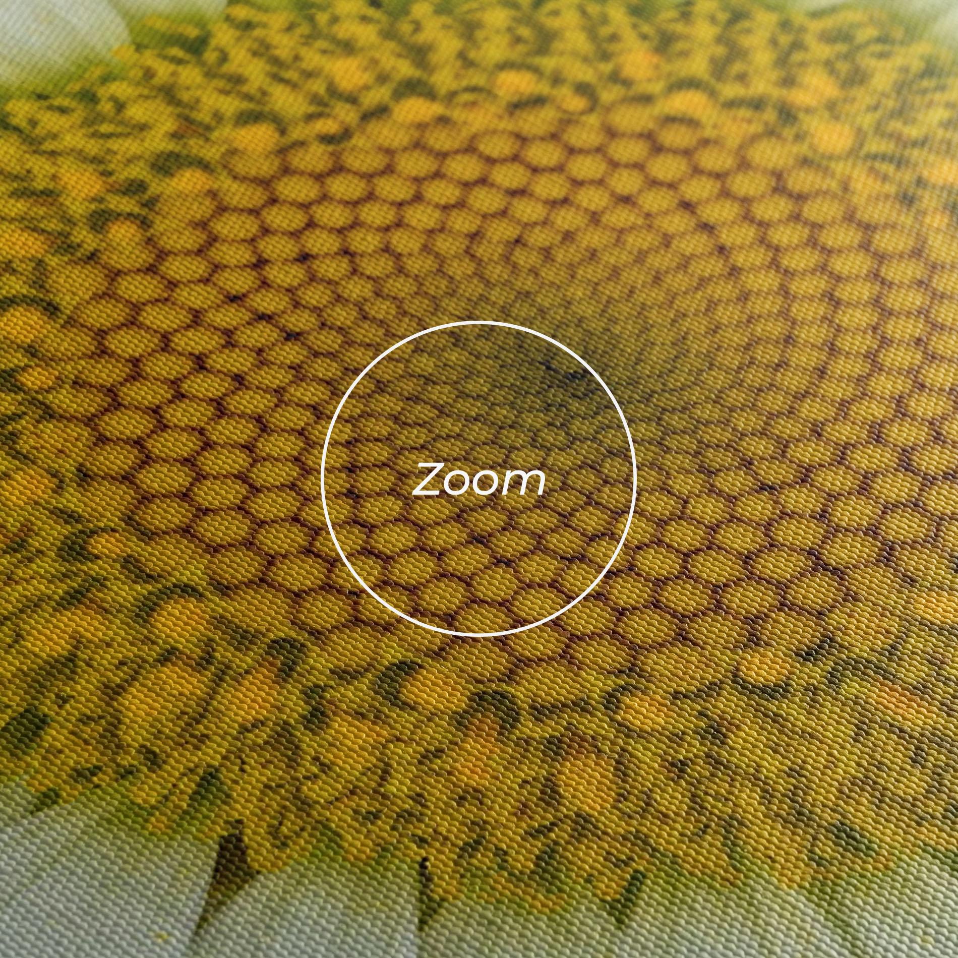 Картина на платно Daisy Close Up mockup 3