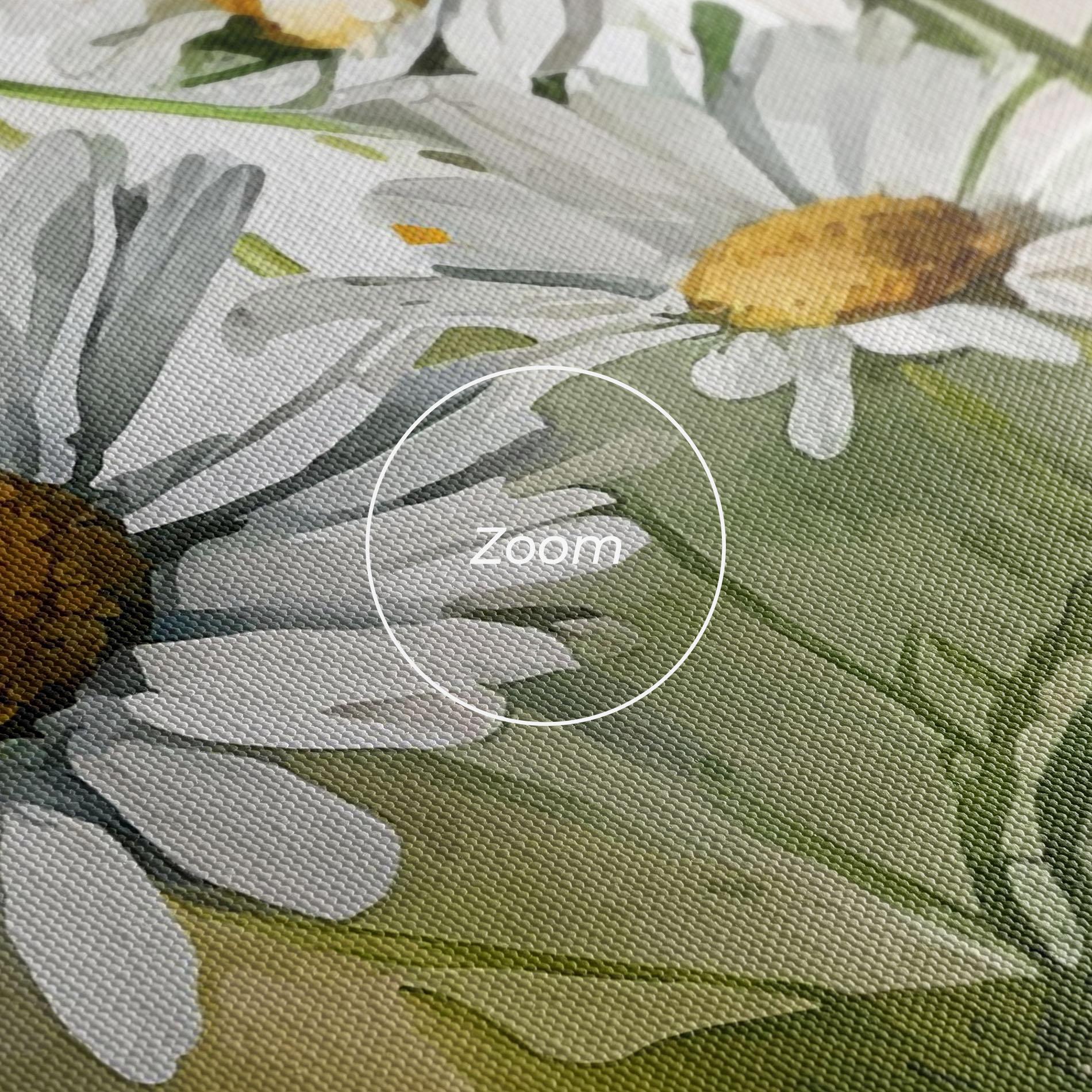 Картина на платно Painted Daisy mockup 3