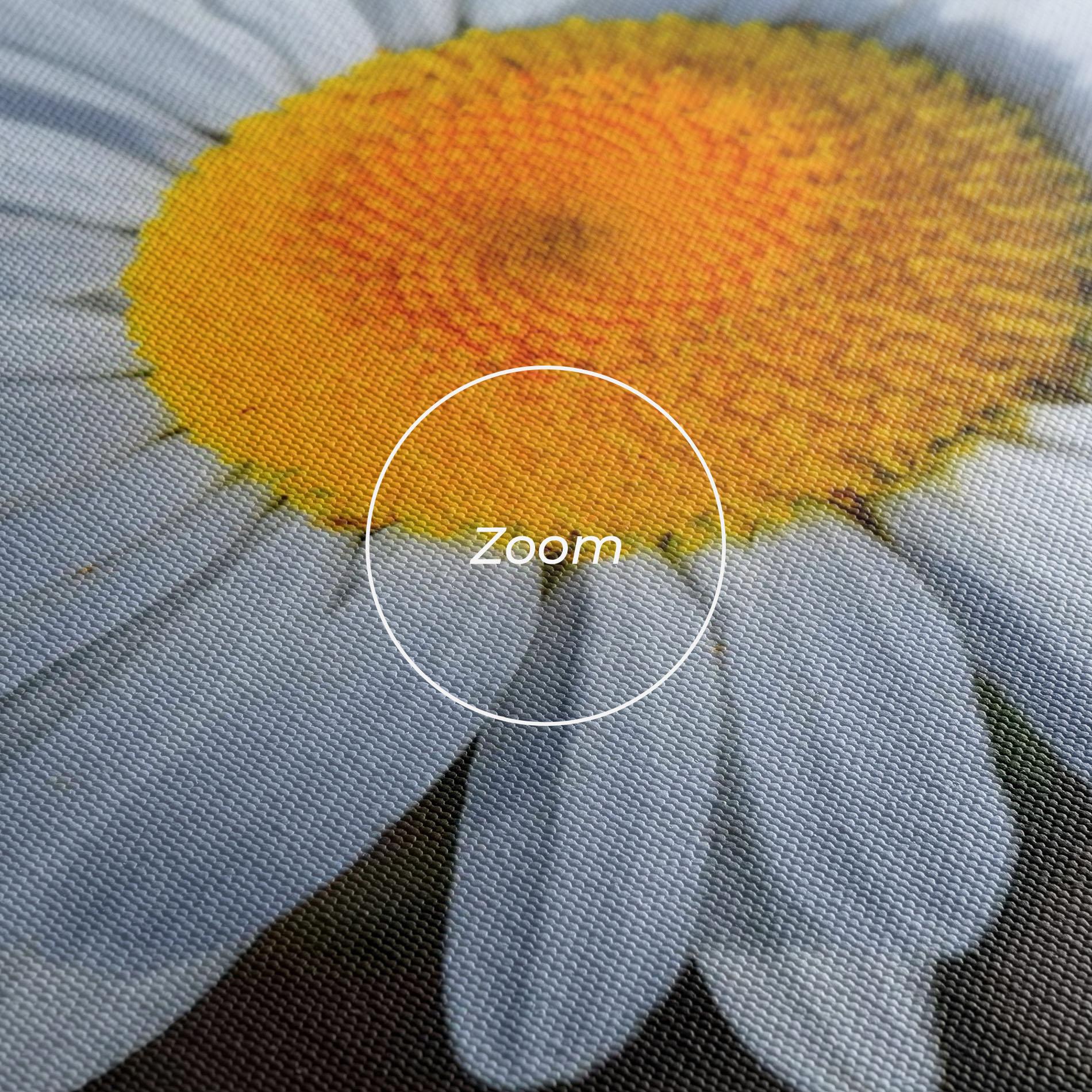 Картина на платно Strong Yellow Daisy mockup 3