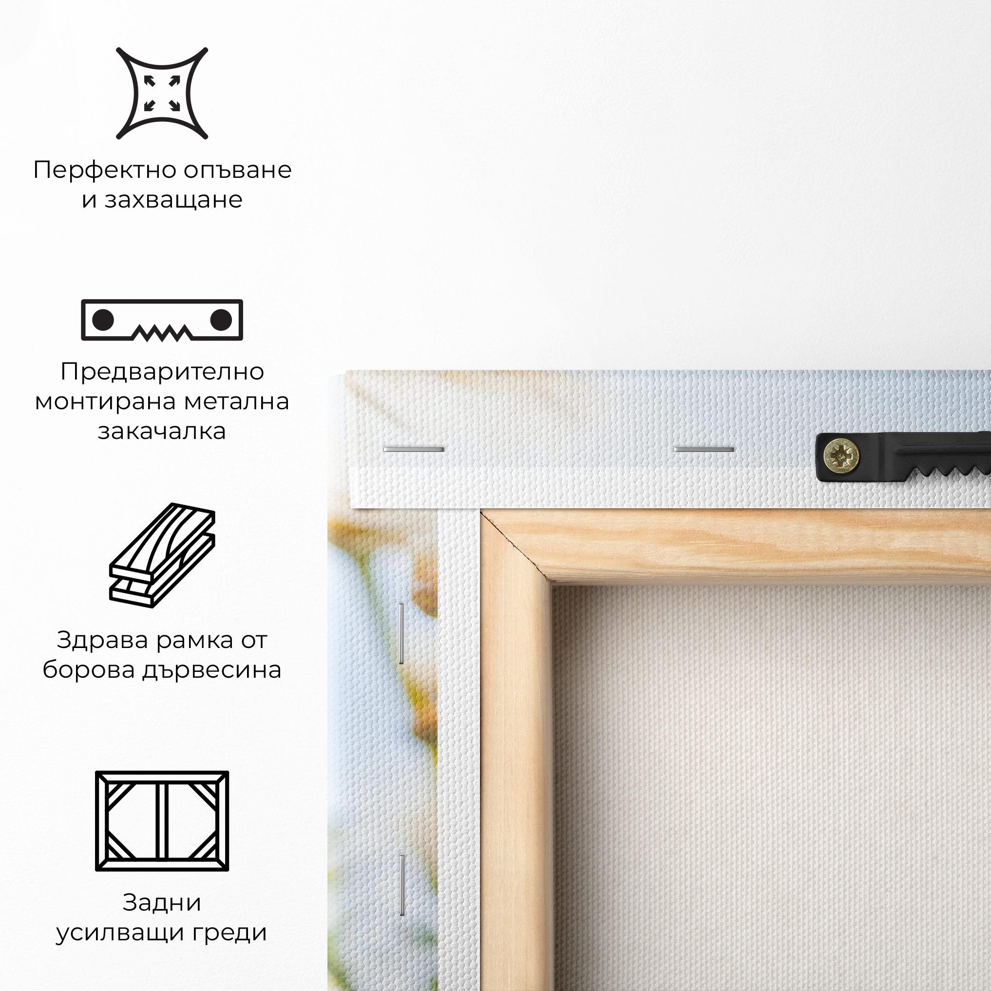 Картина на платно Dreamy Daisy mockup 5