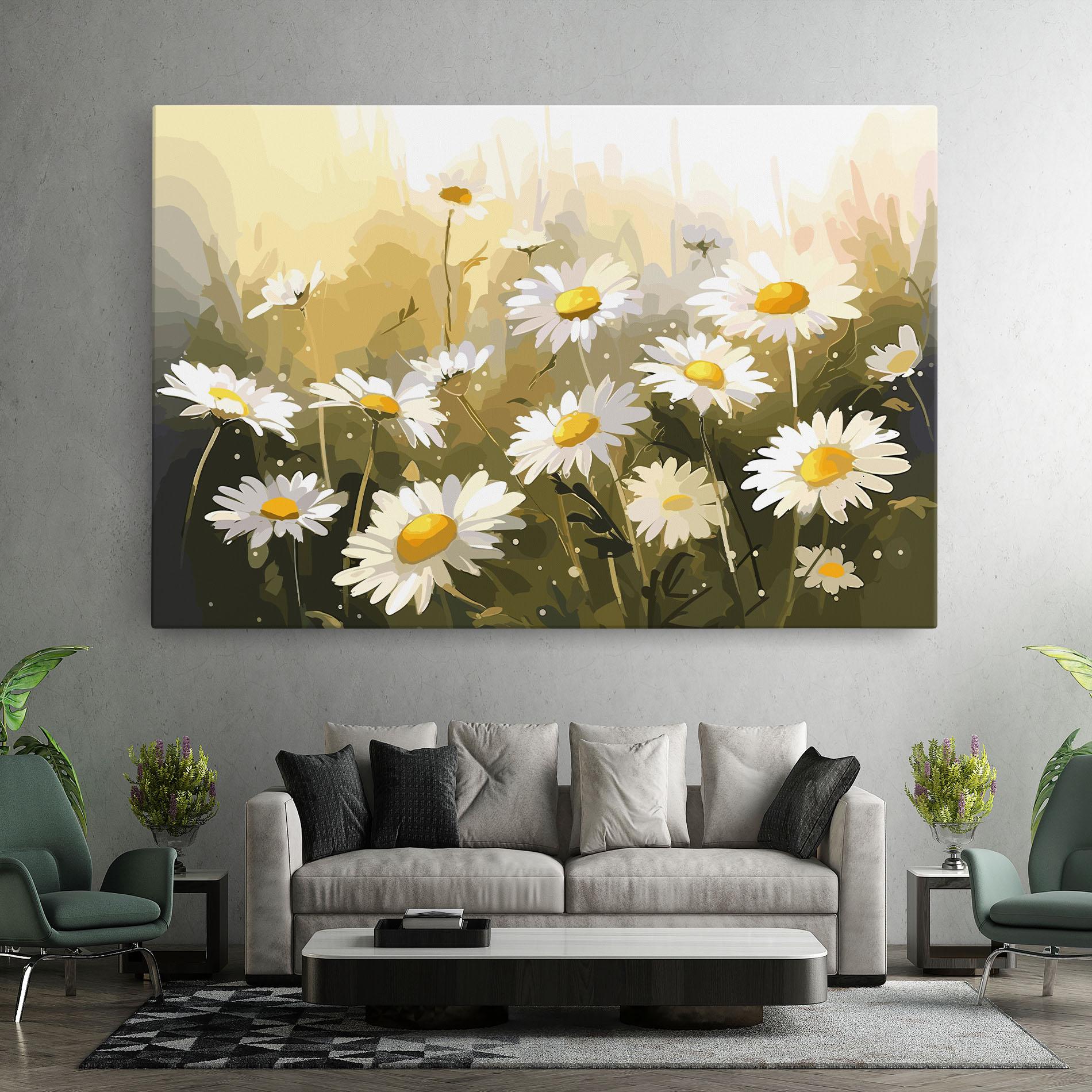 Картина на платно Daily Daisy mockup 7