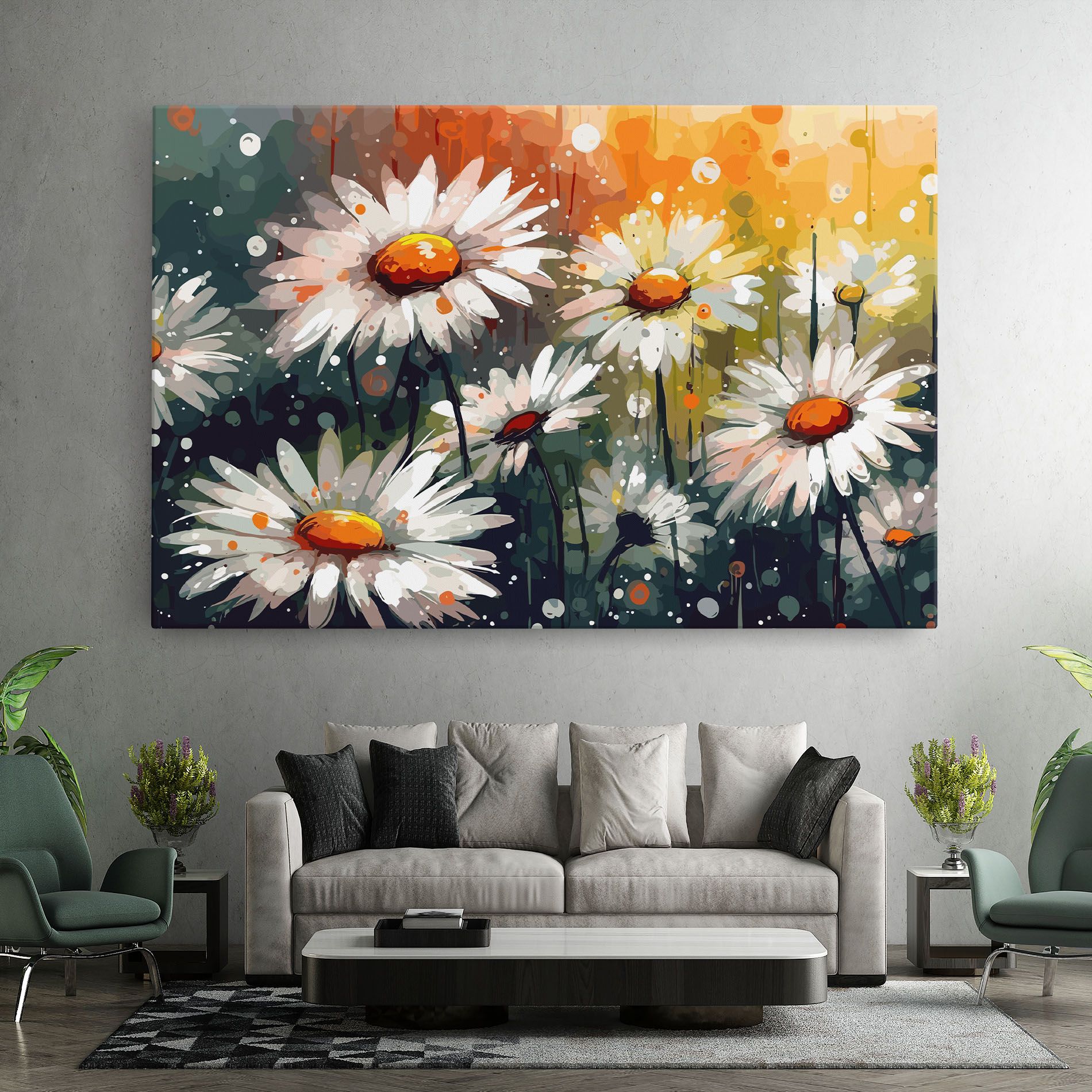 Daisy Art mockup 7