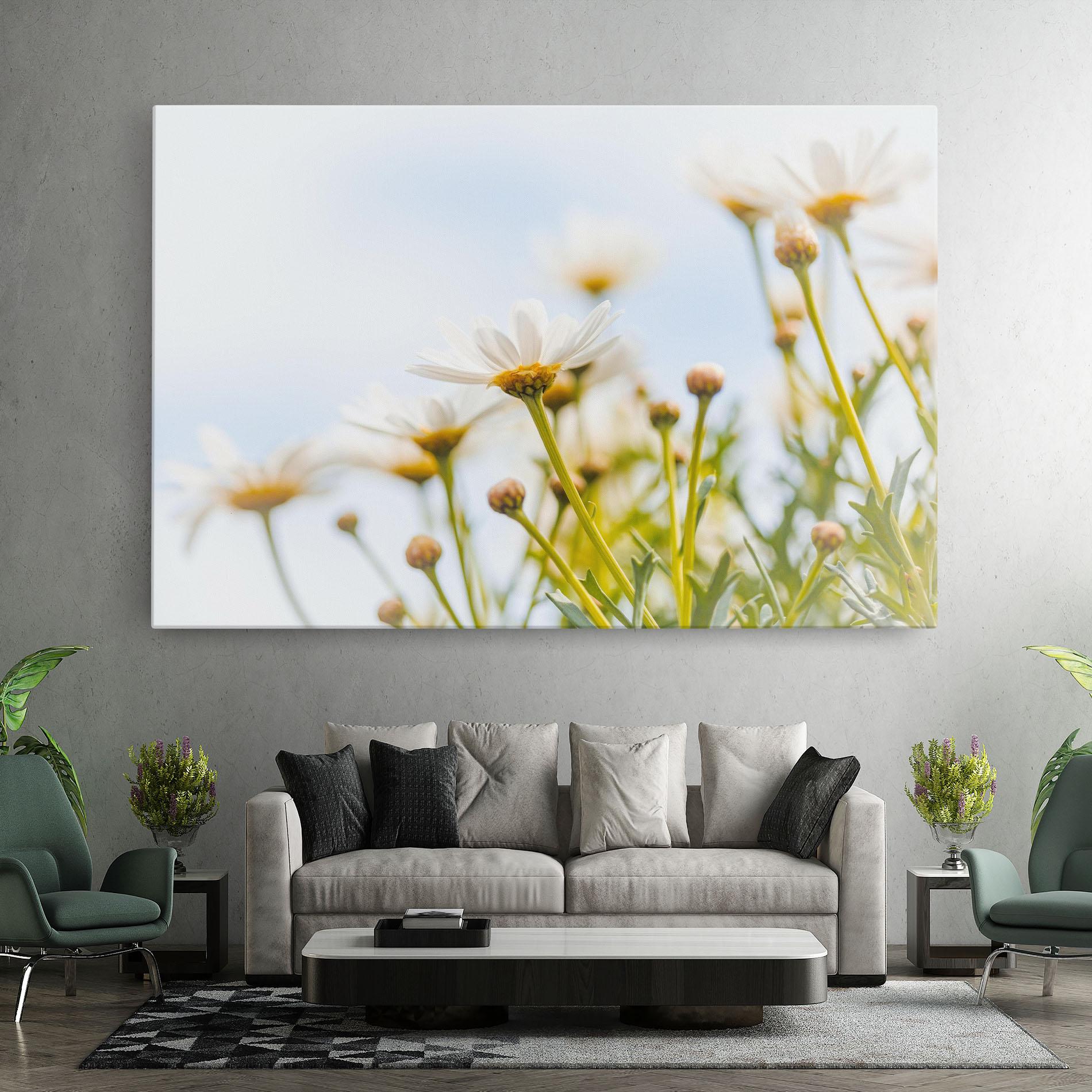 Картина на платно Dreamy Daisy mockup 7