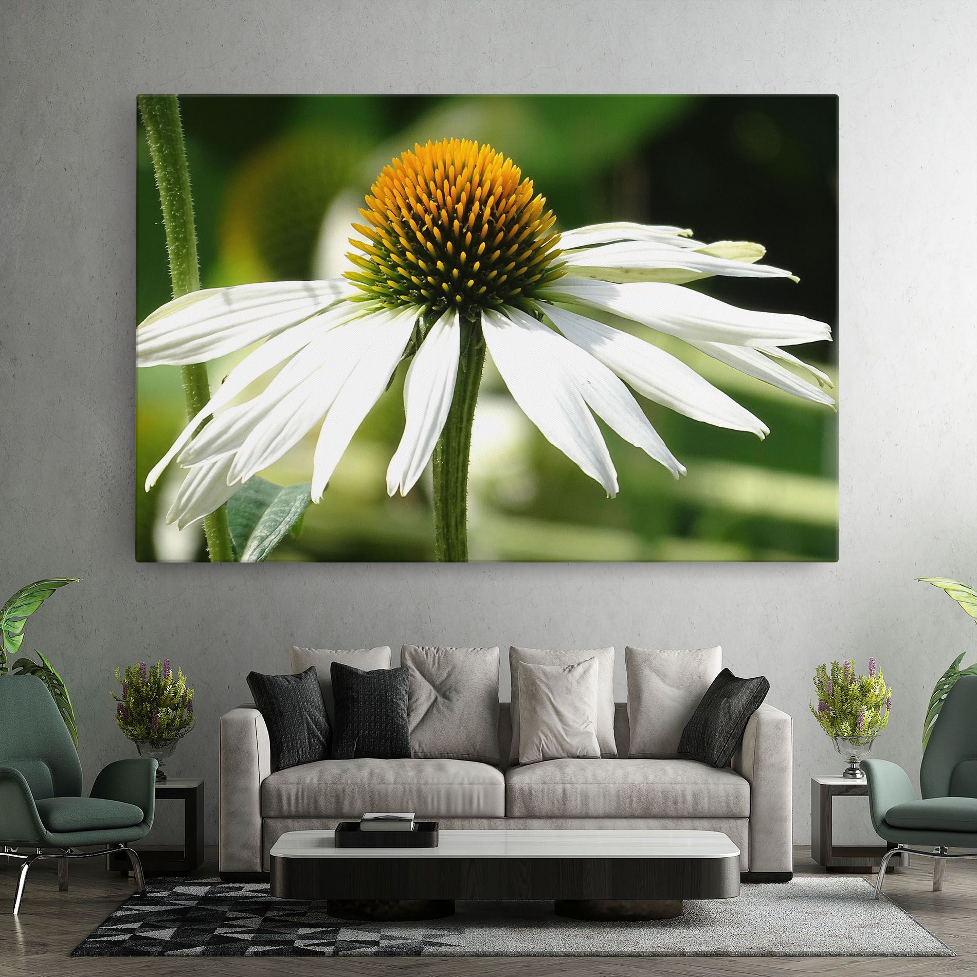 Green Daisy mockup 7