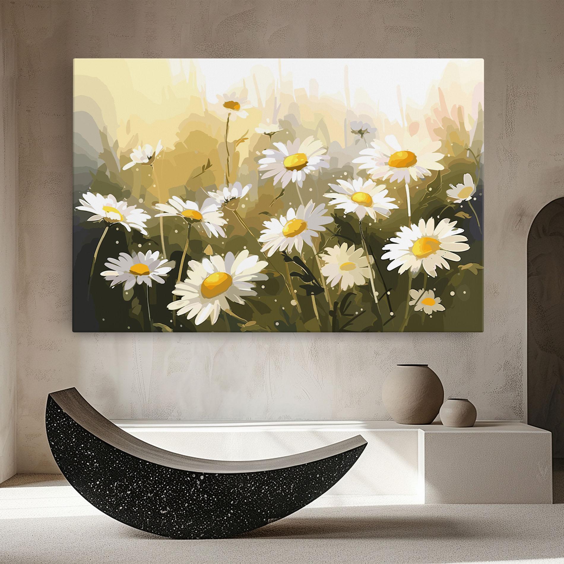 Картина на платно Daily Daisy mockup 8