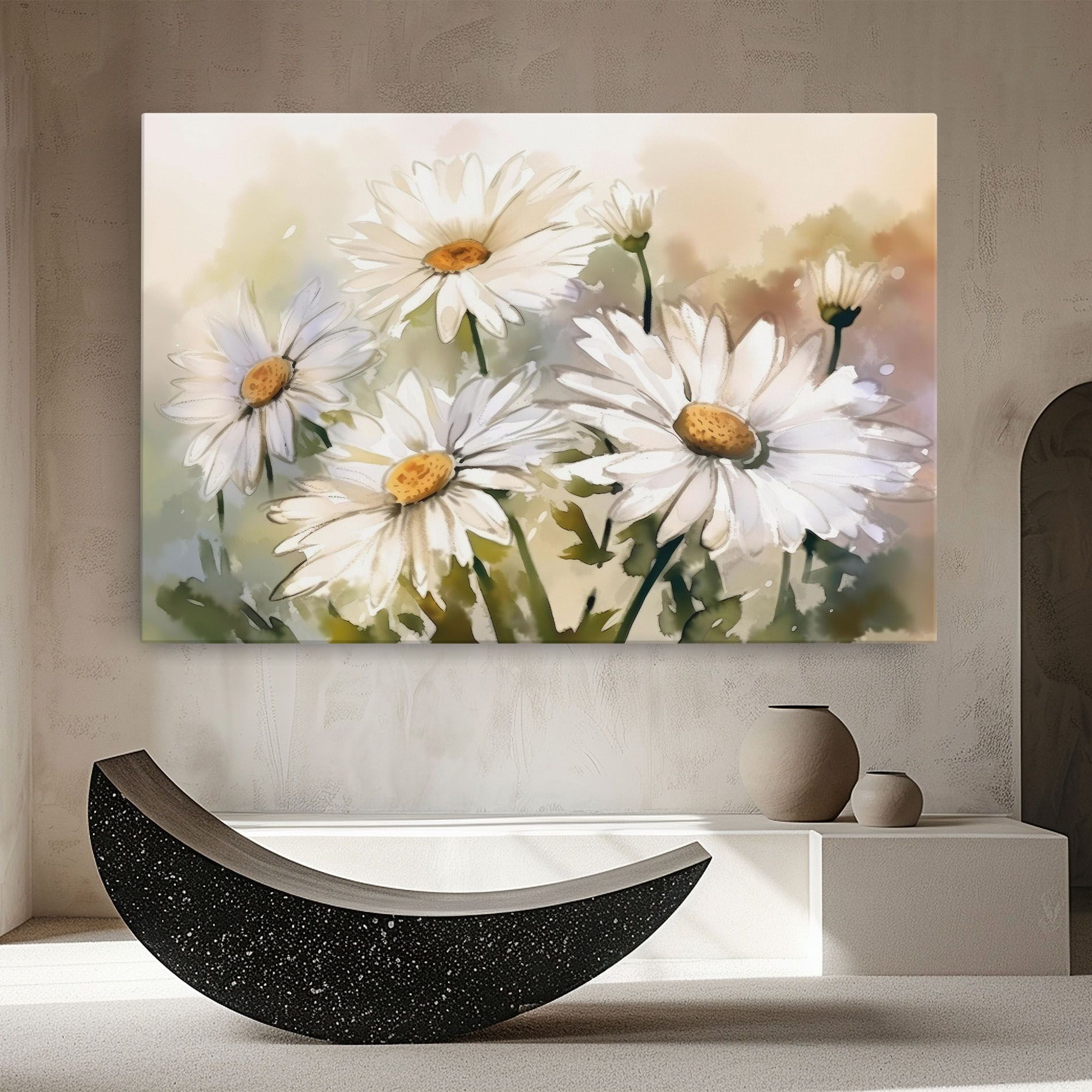 Daisy Painting mockup 8