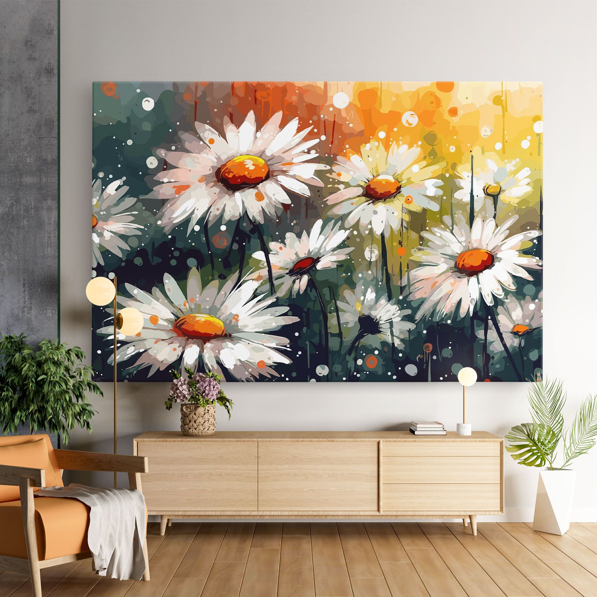 Daisy Art mockup 9