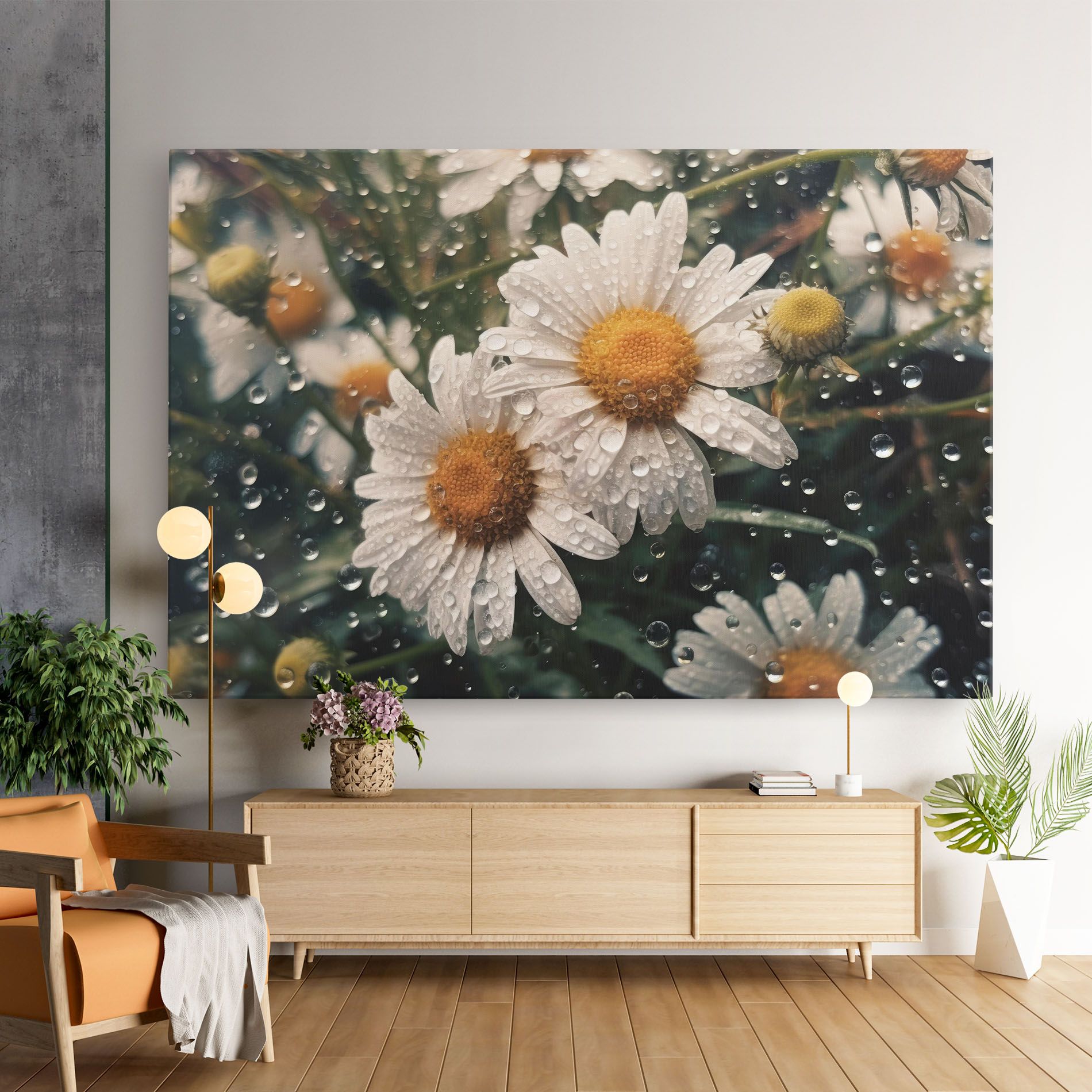 Daisy View After Rain mockup 9