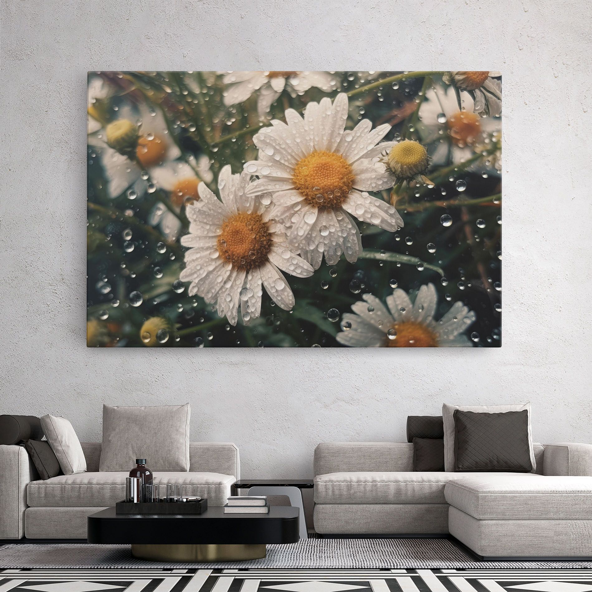 Daisy View After Rain mockup 2