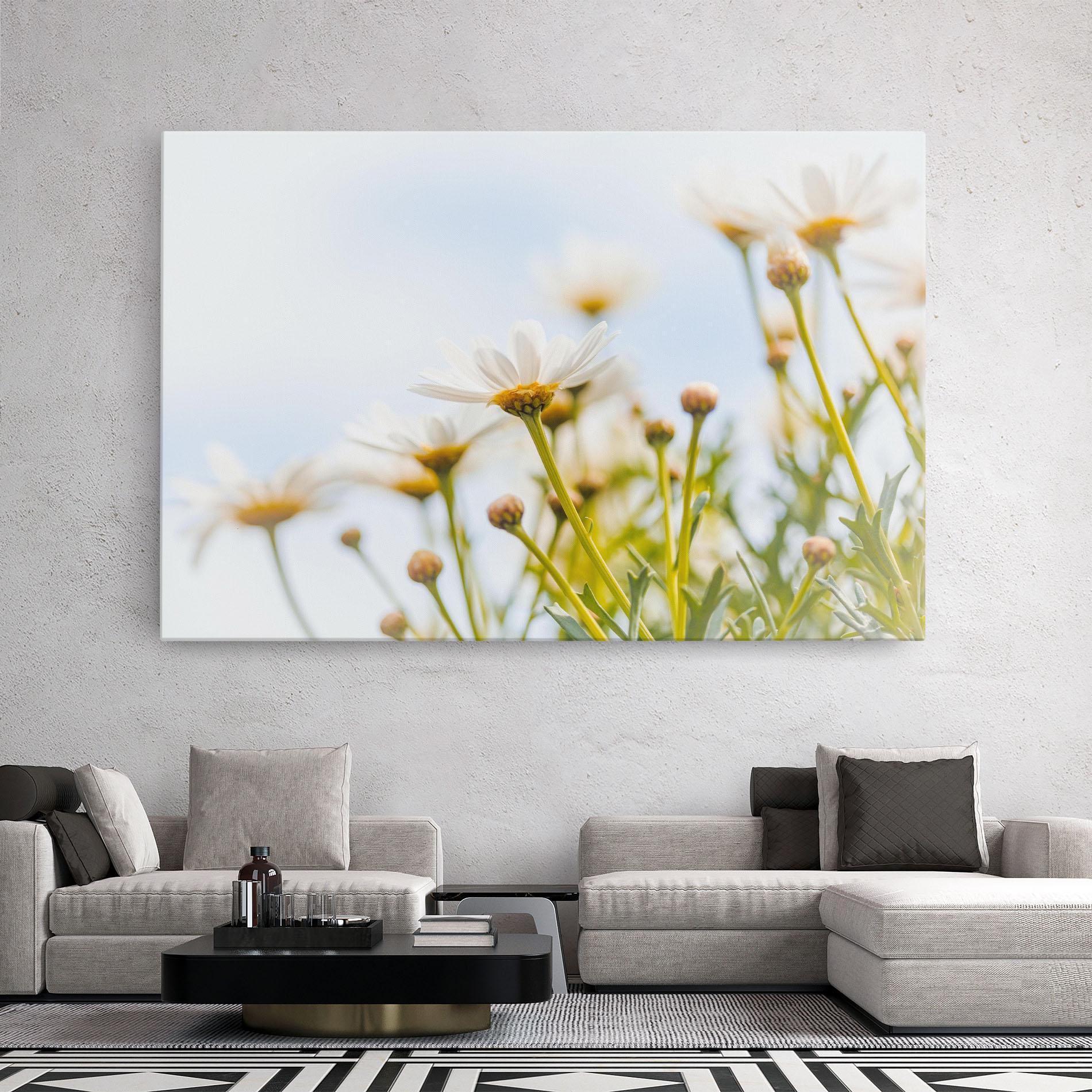 Картина на платно Dreamy Daisy mockup 2