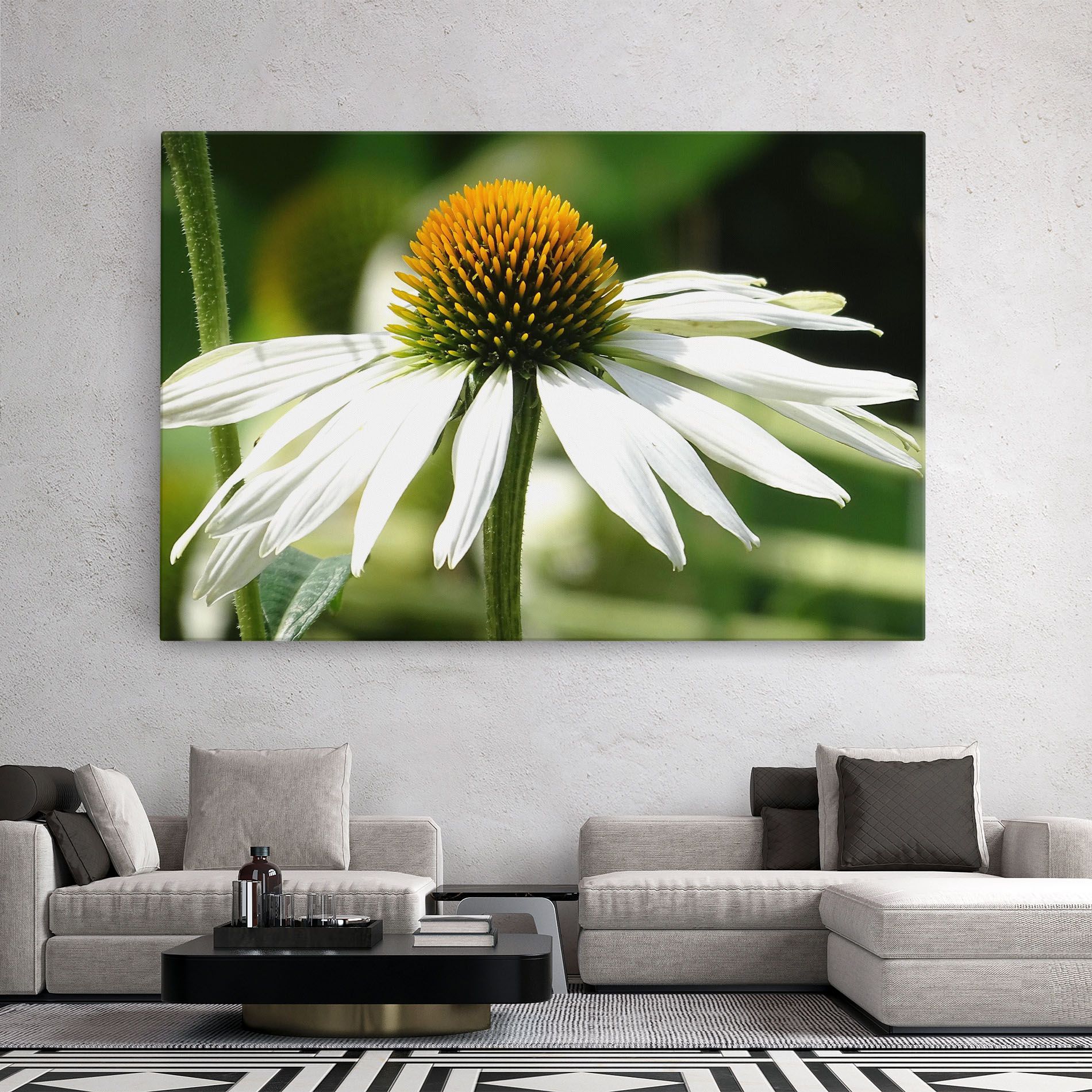 Green Daisy mockup 2