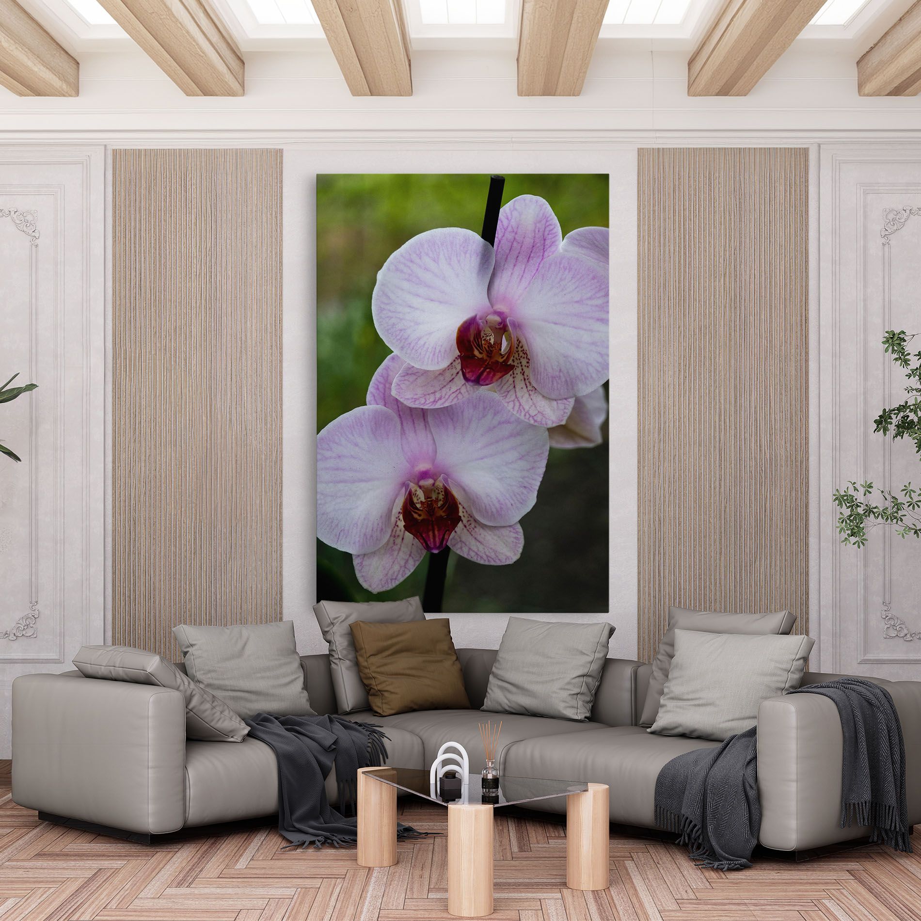 Garden Light Purple Orchid mockup 6