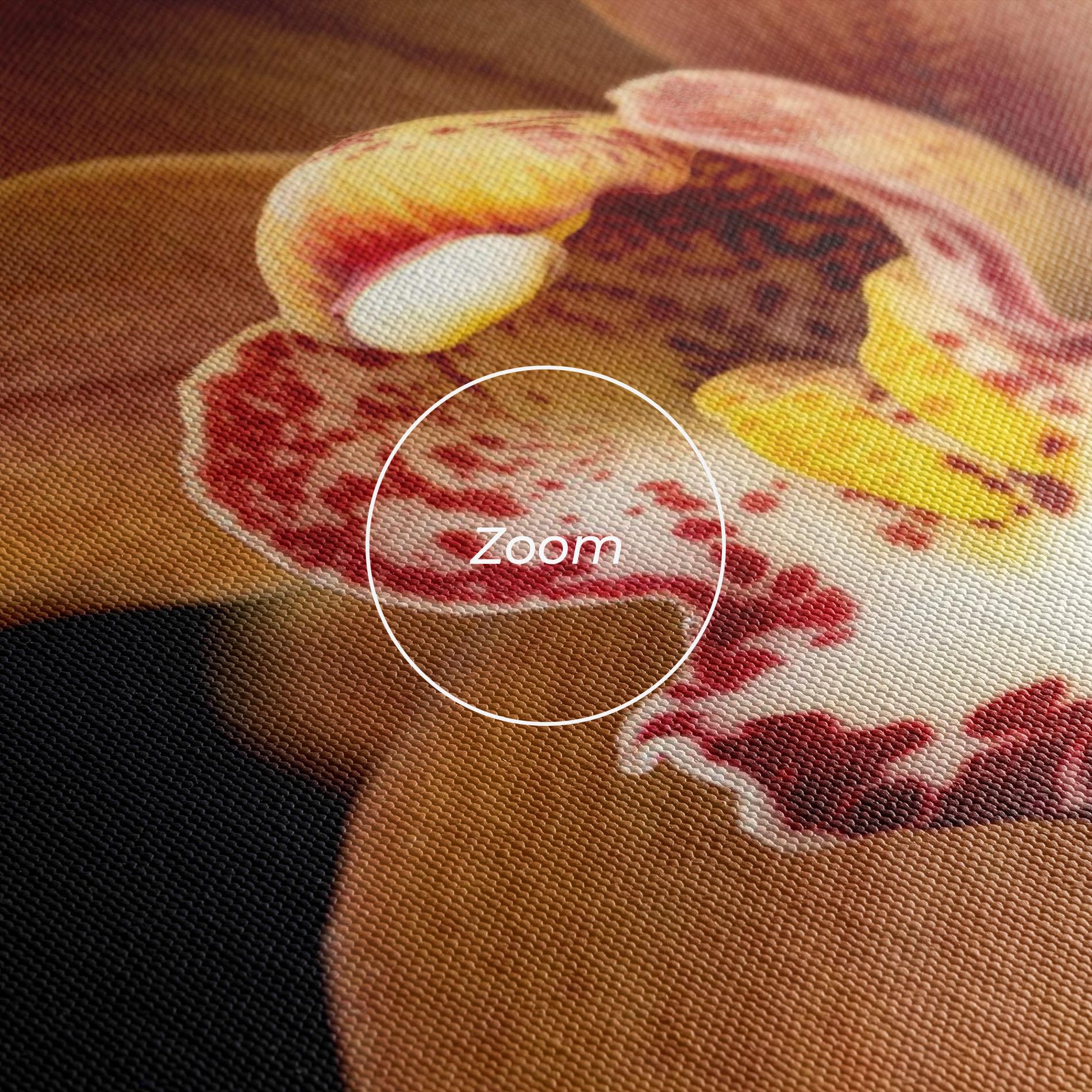 Картина на платно Dirty Orange Orchid mockup 3