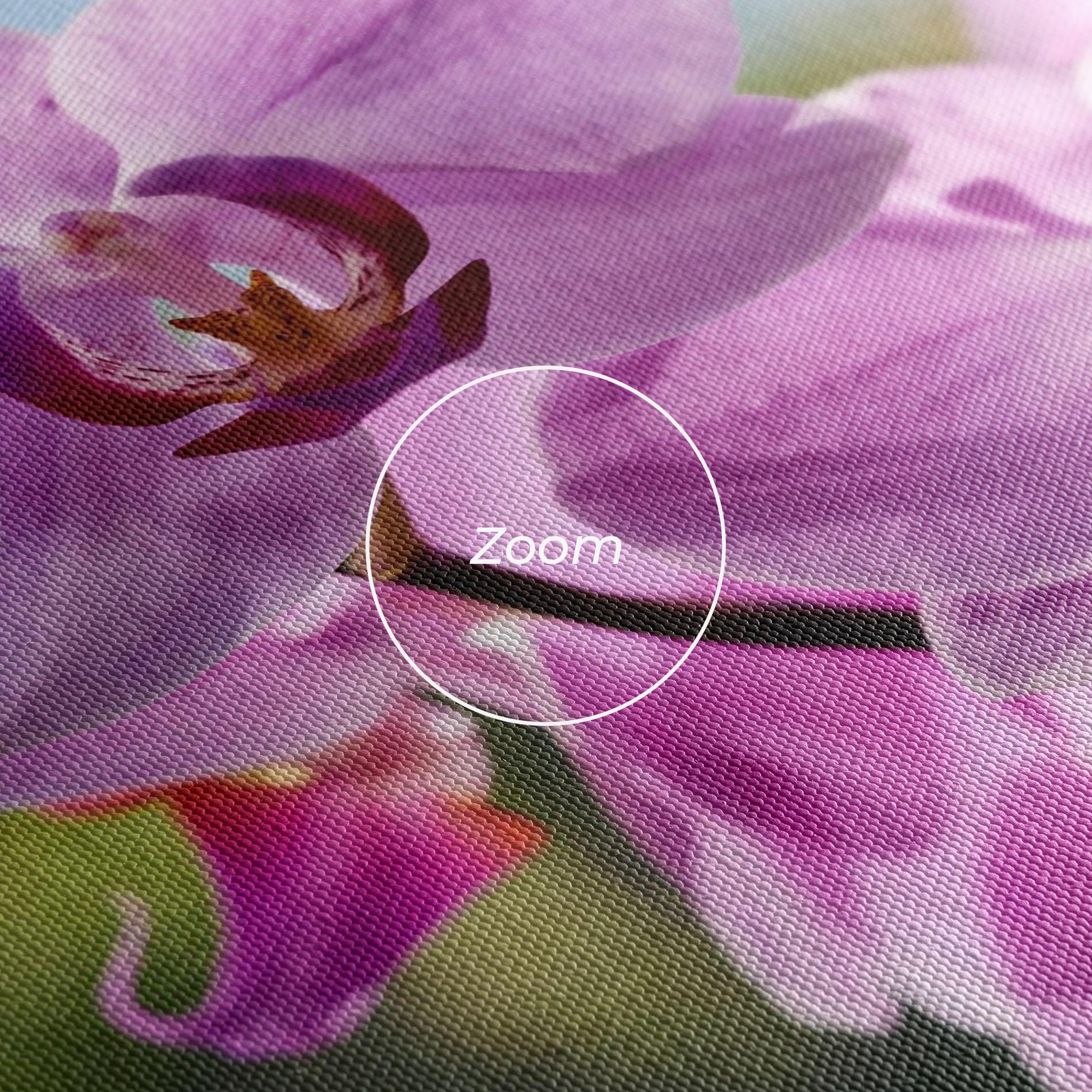 Картина на платно Orchids In The Garden mockup 3