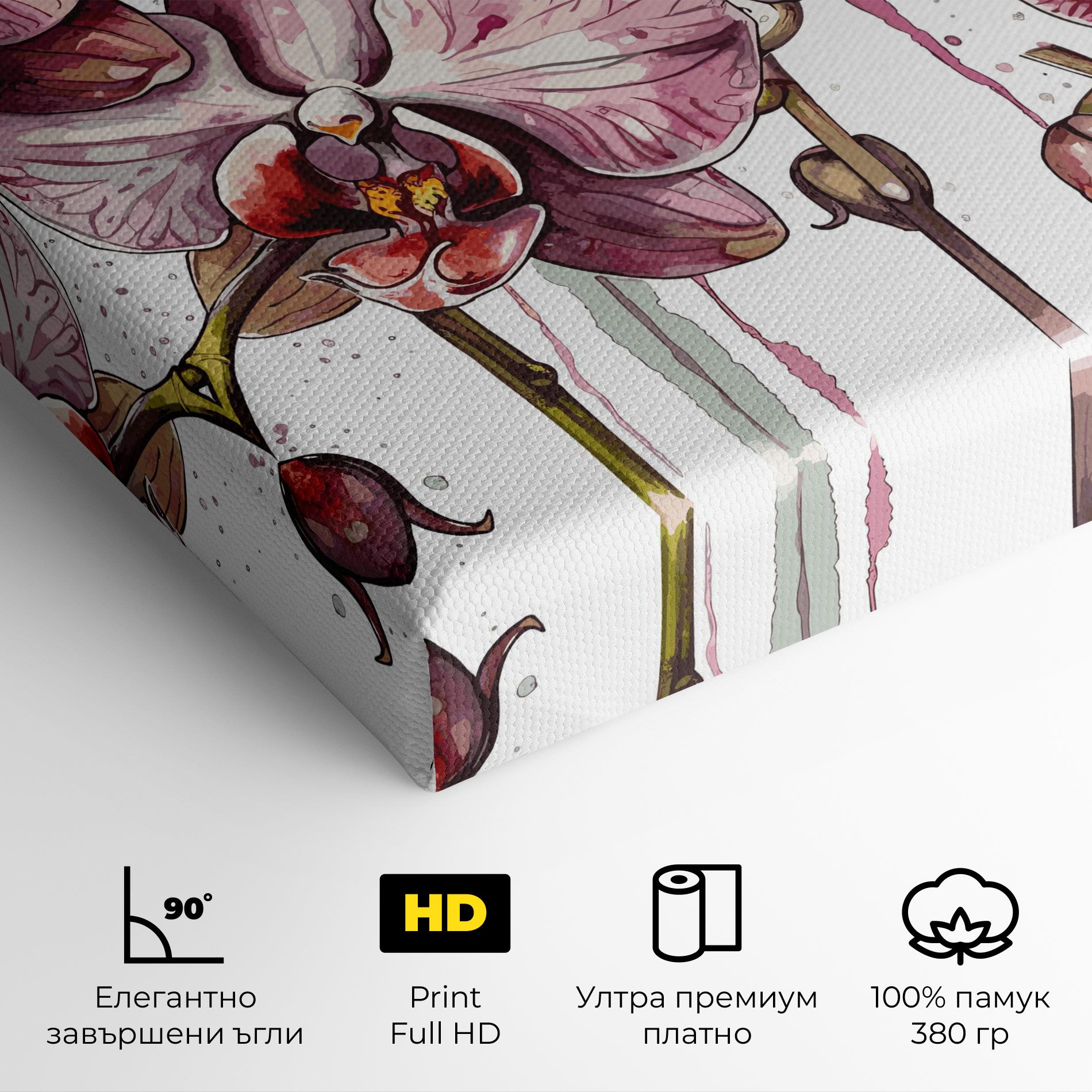 Orchid Art mockup 4