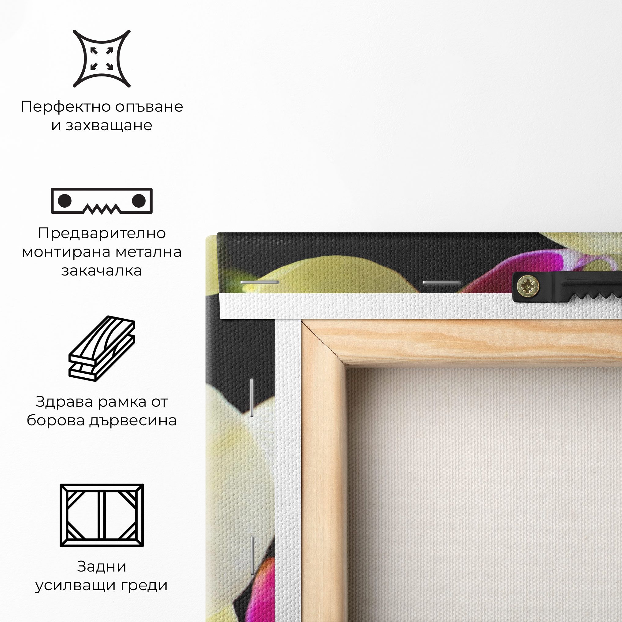 Cream Purple Orchids mockup 5