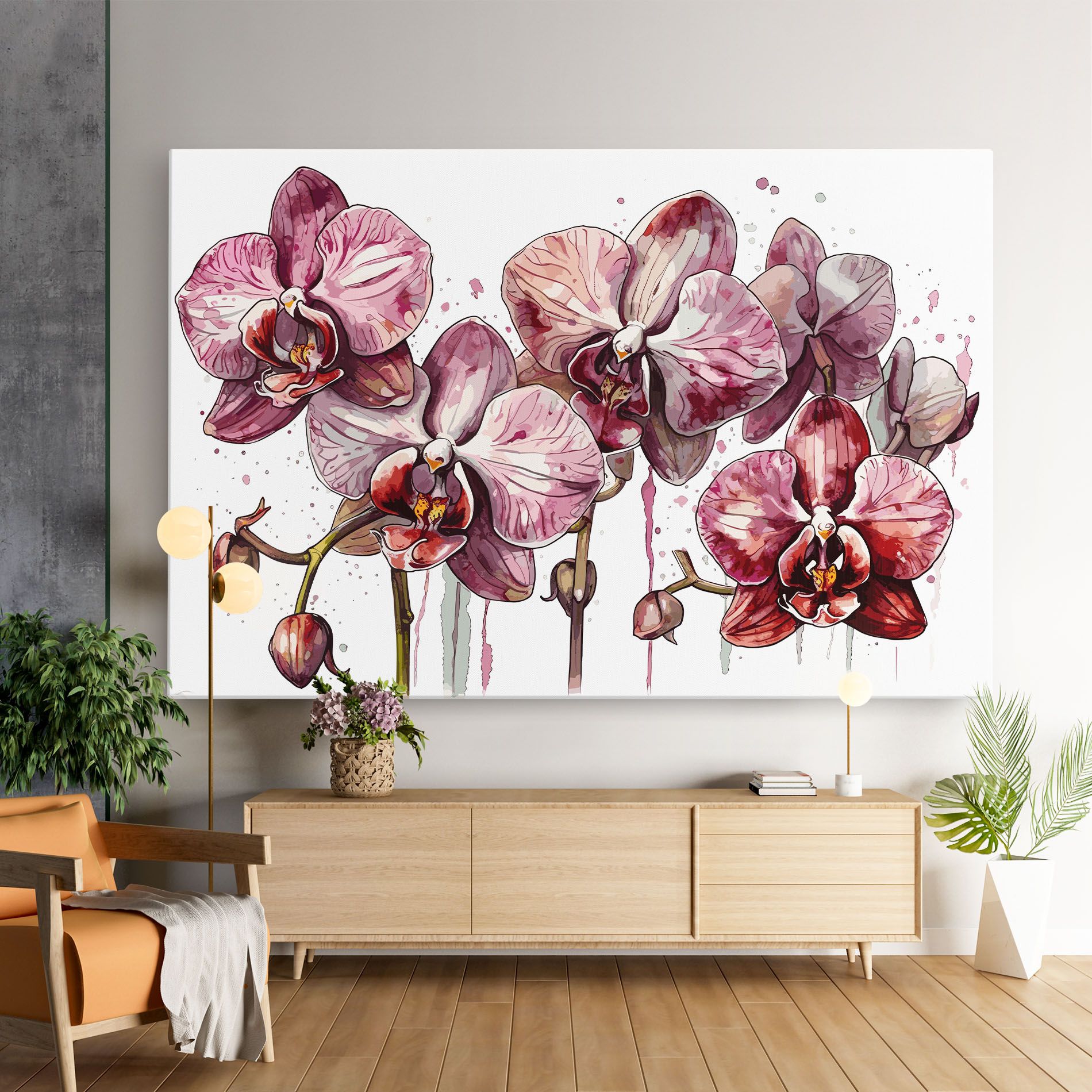 Orchid Art mockup 9
