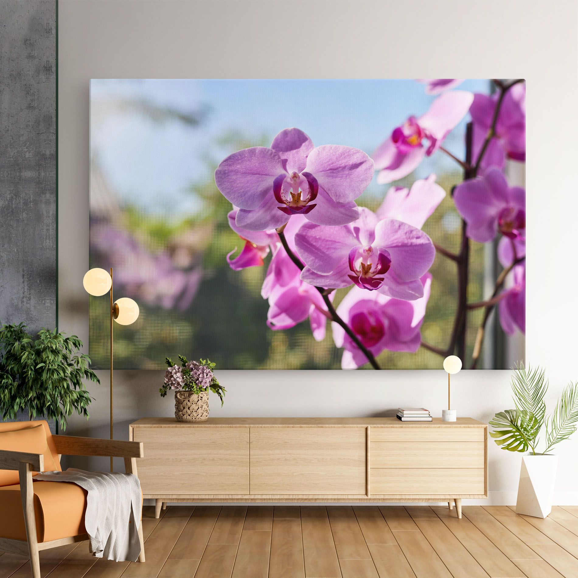 Orchids In The Garden mockup 9
