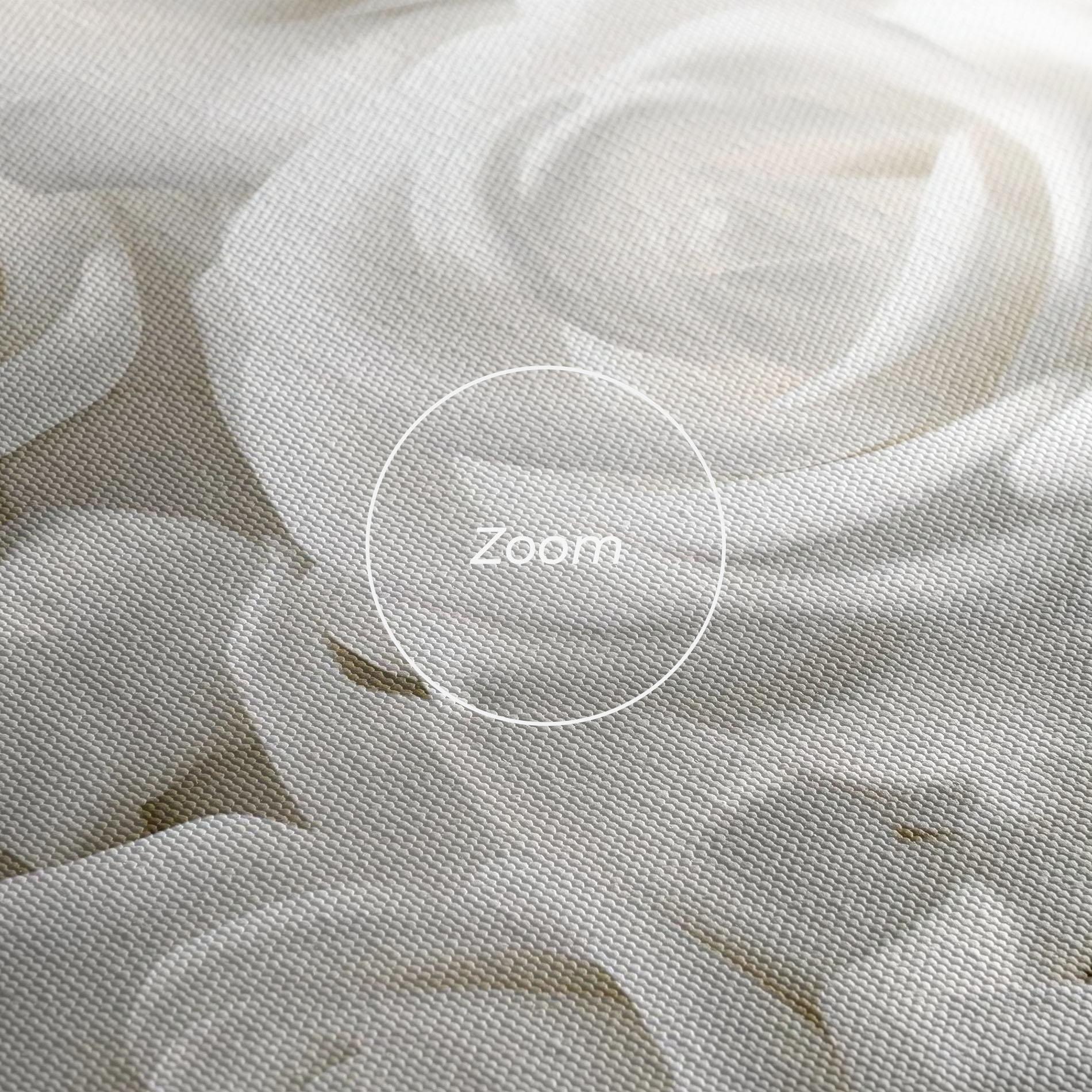 Картина на платно 3d White Roses mockup 3