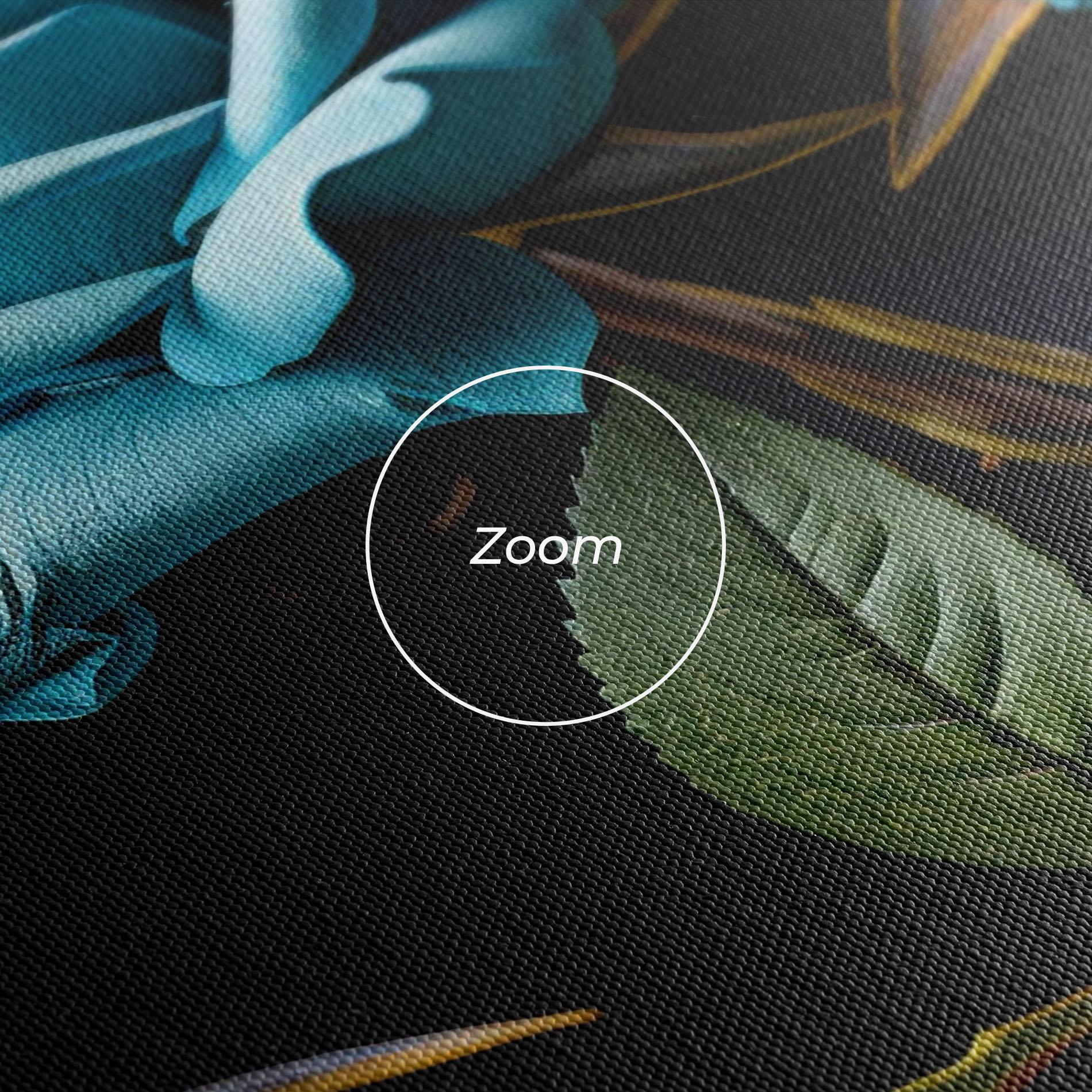 Картина на платно Blue Roses mockup 3