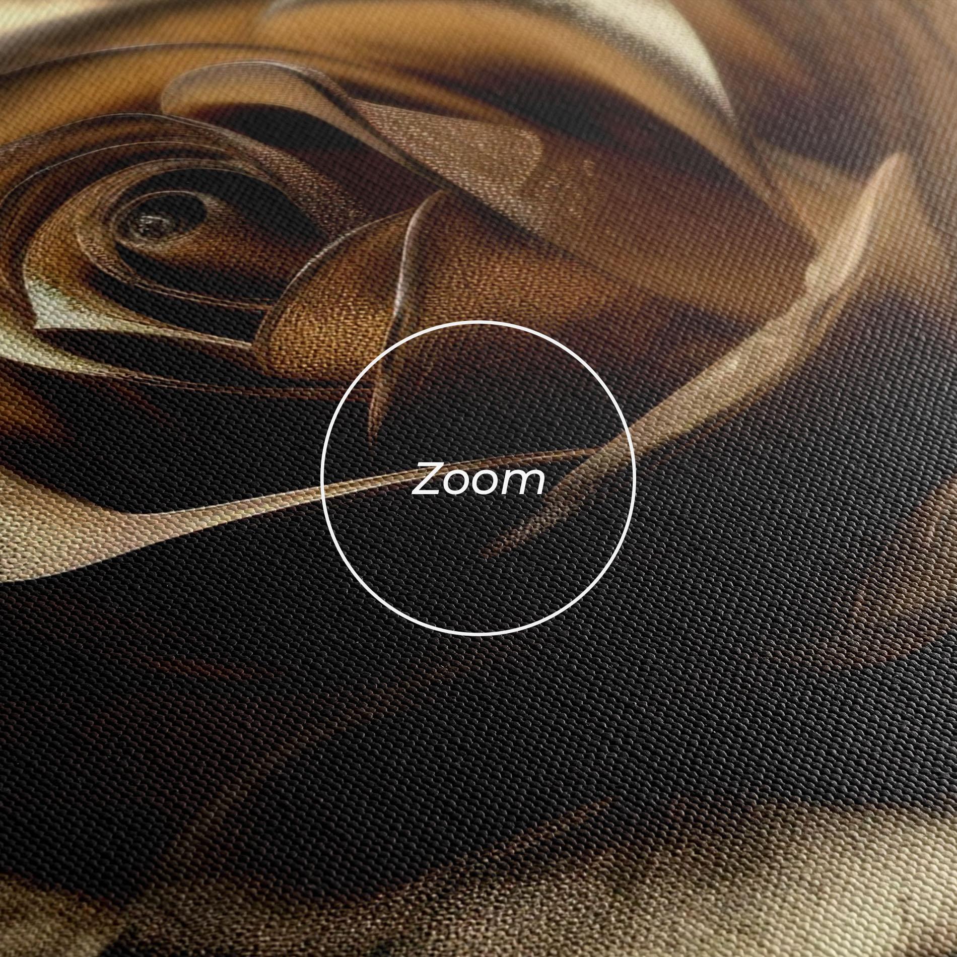 Картина на платно Gold Rose mockup 3