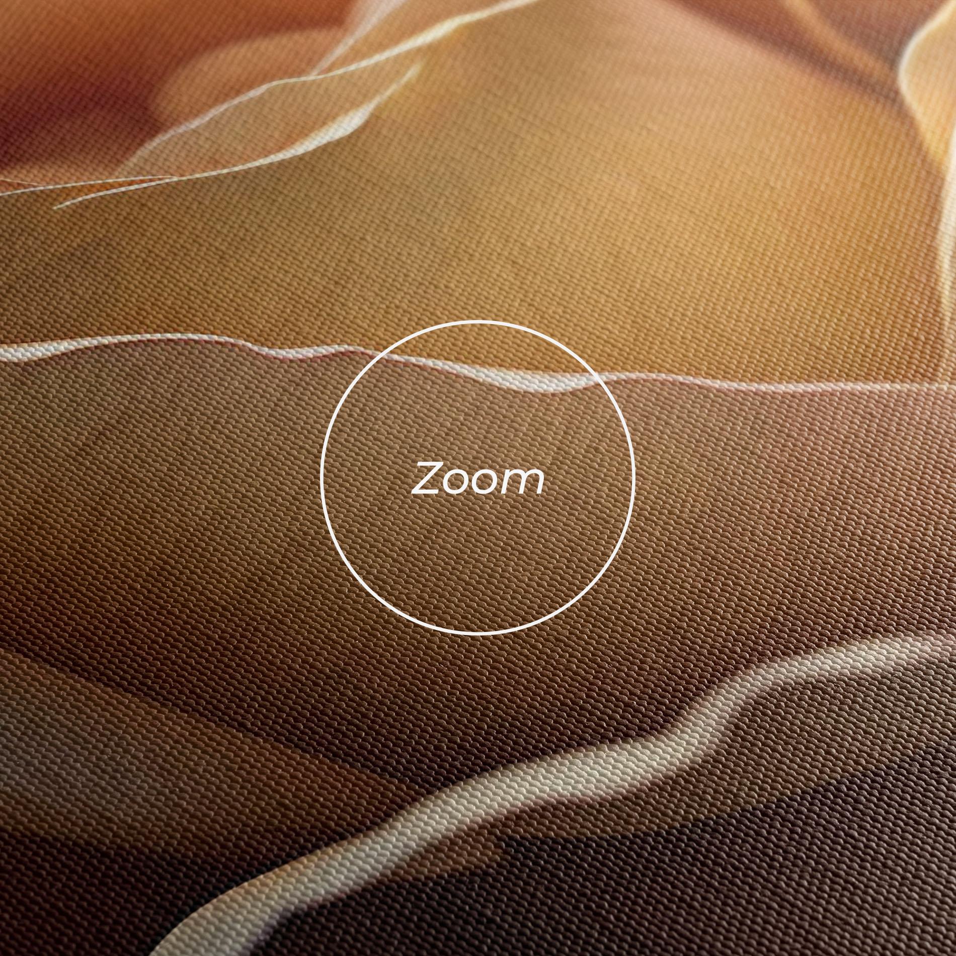 Картина на платно Light Orange Rose Close Up mockup 3