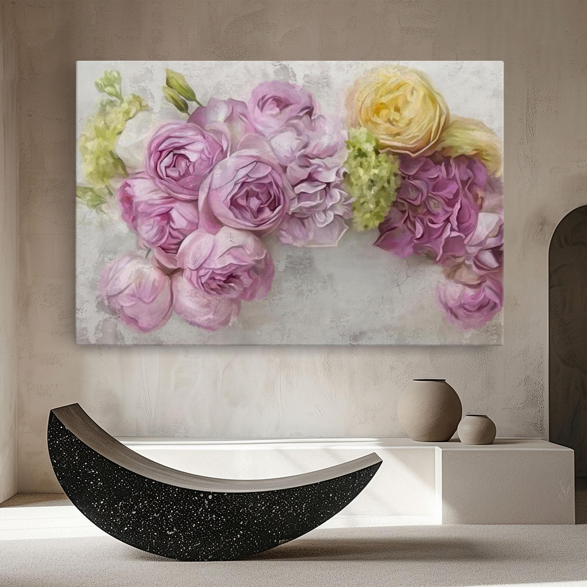 Картина на платно Trandafiri Colorati mockup 8