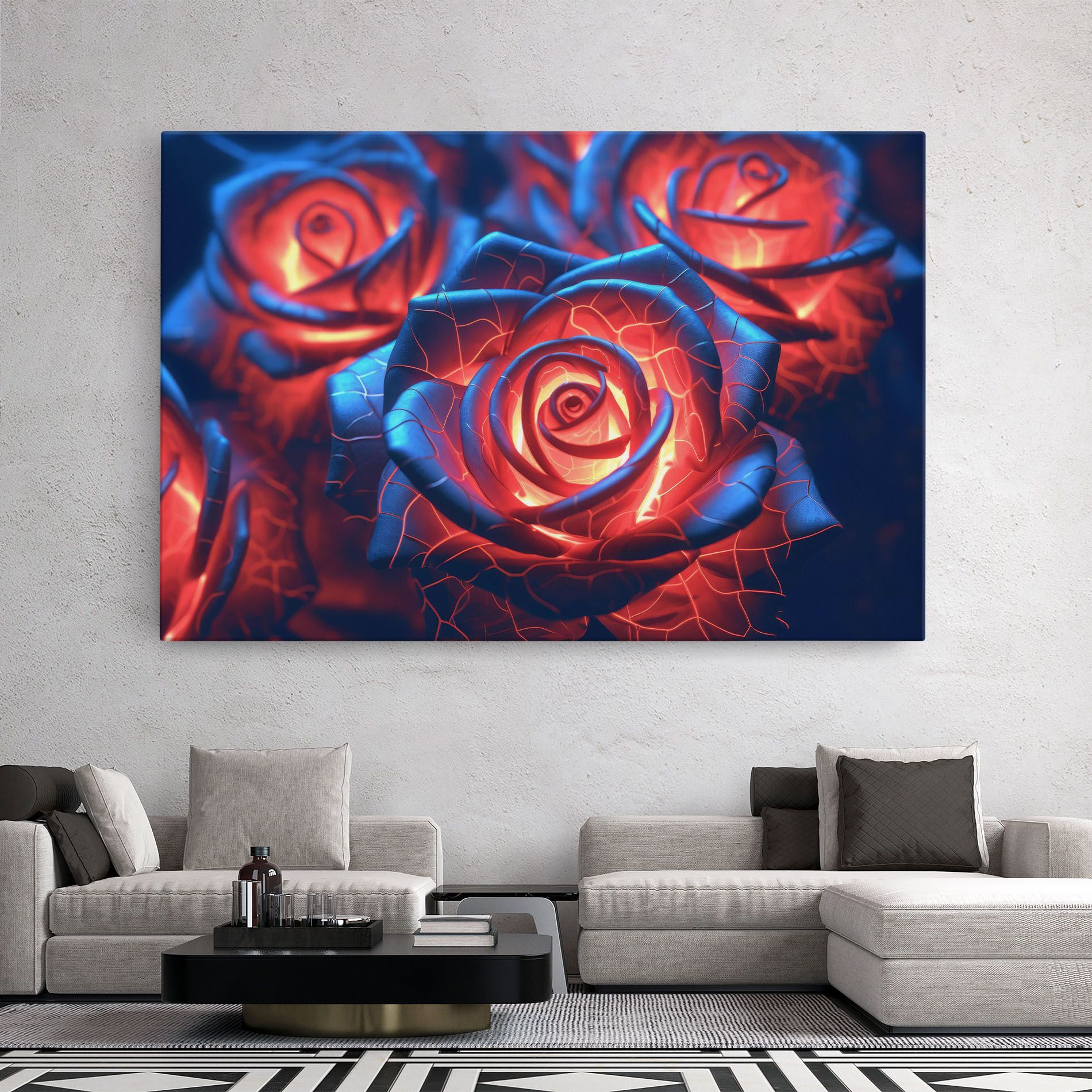Glowing Roses mockup 2