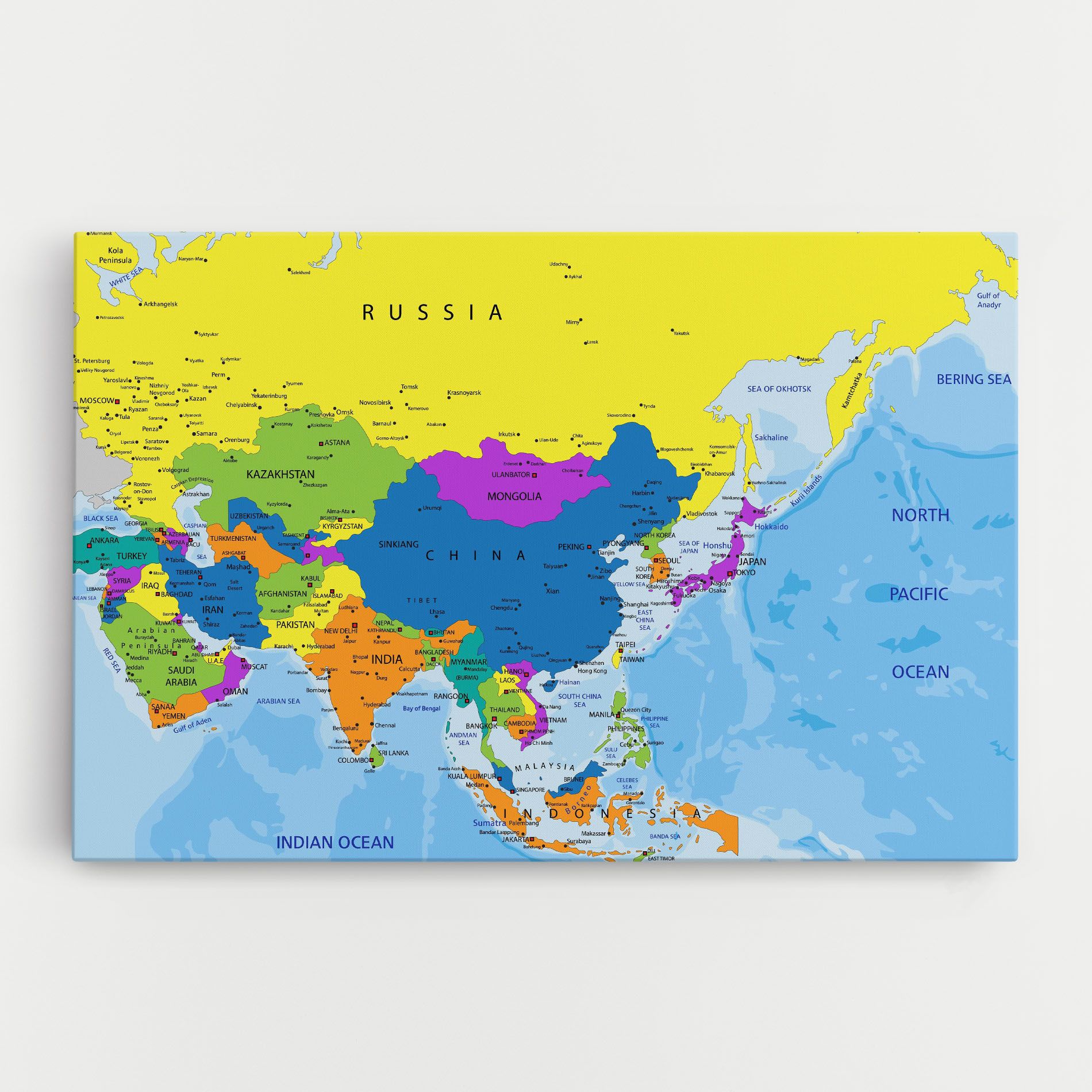 Asia Color Map mockup 0