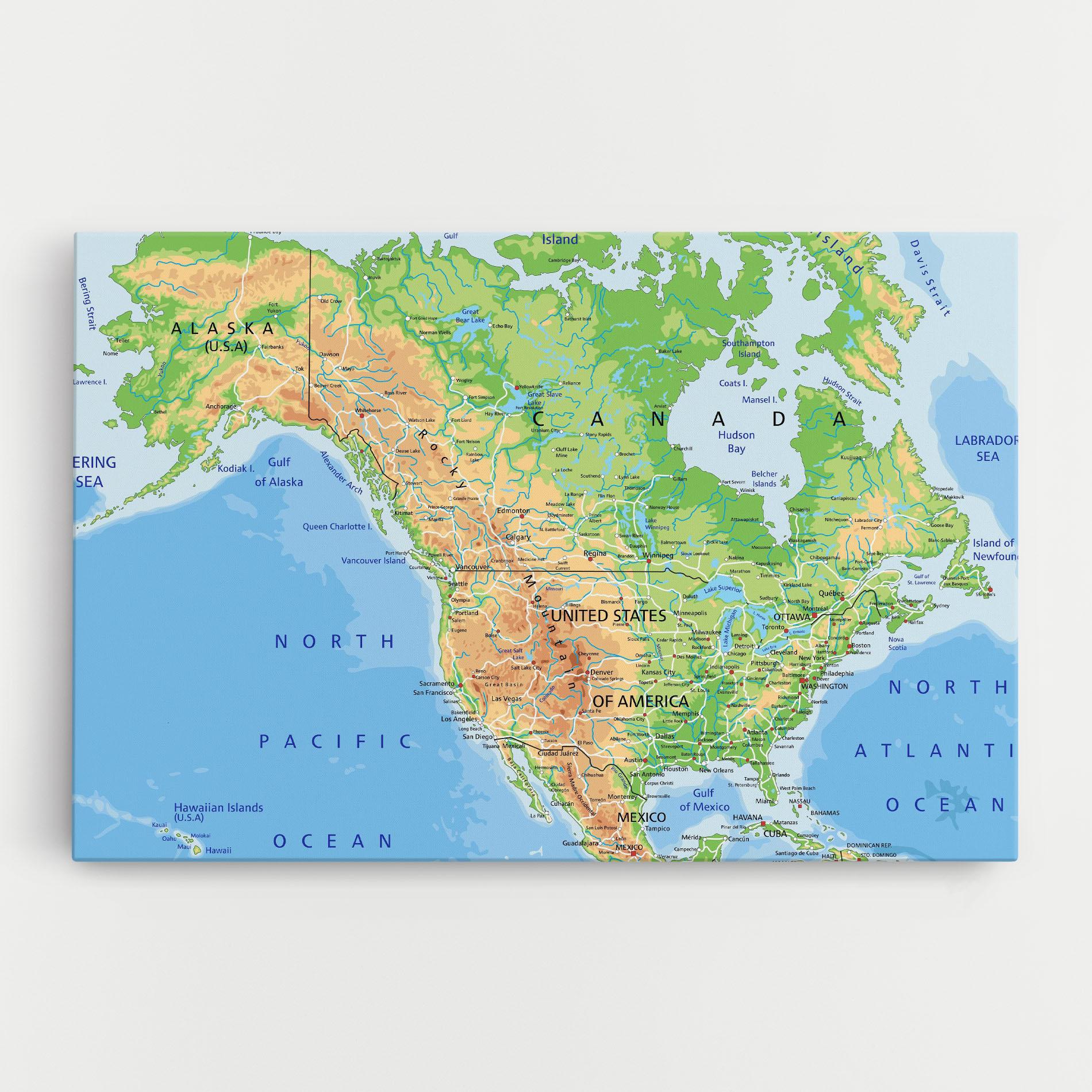 Картина на платно Canada mockup 0