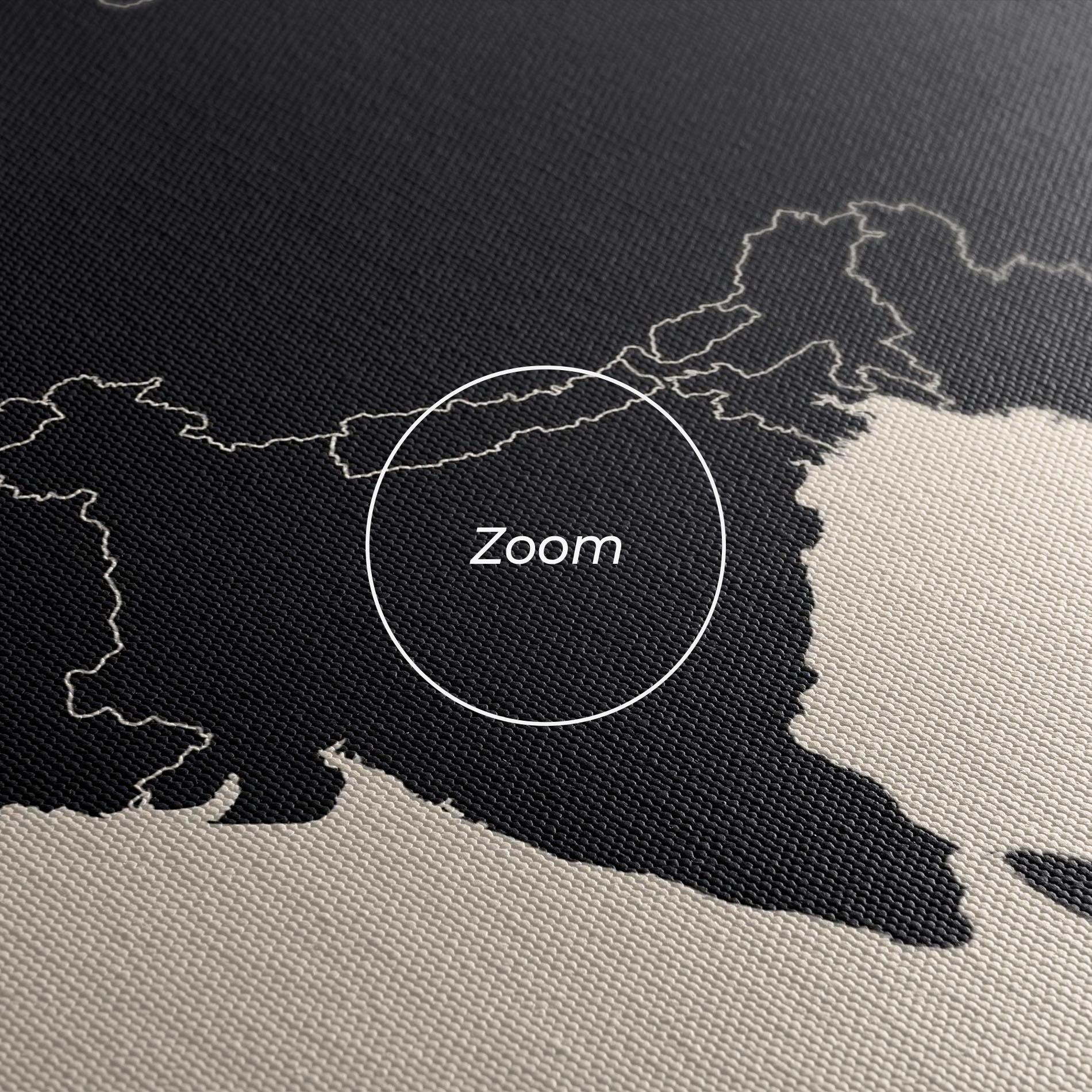 Картина на платно Asia Continent mockup 3