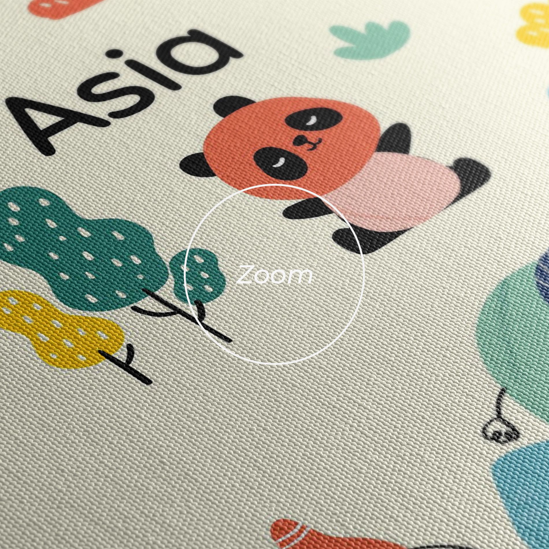 Asia Cute Map mockup 3