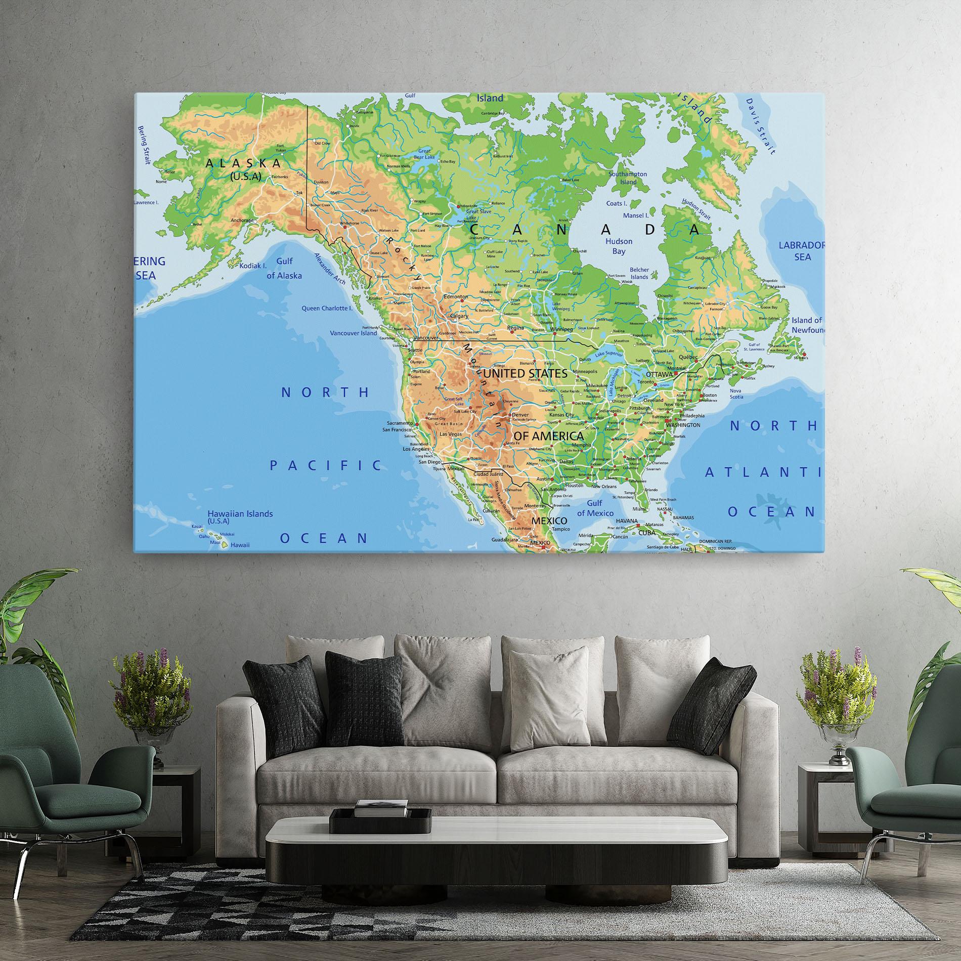 Картина на платно Canada mockup 7