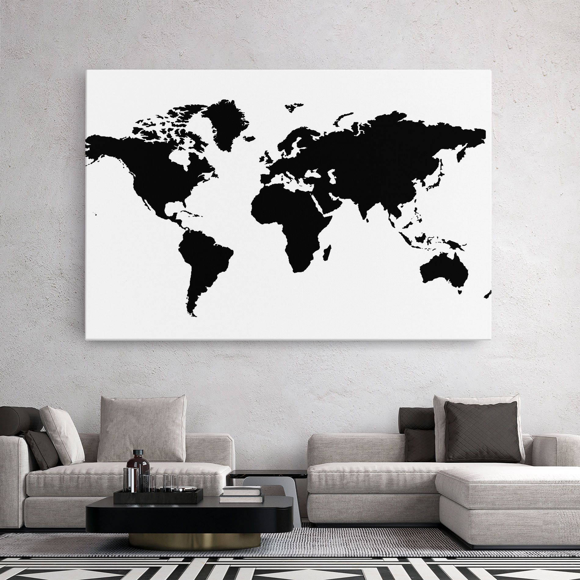 Global Black Map mockup 2