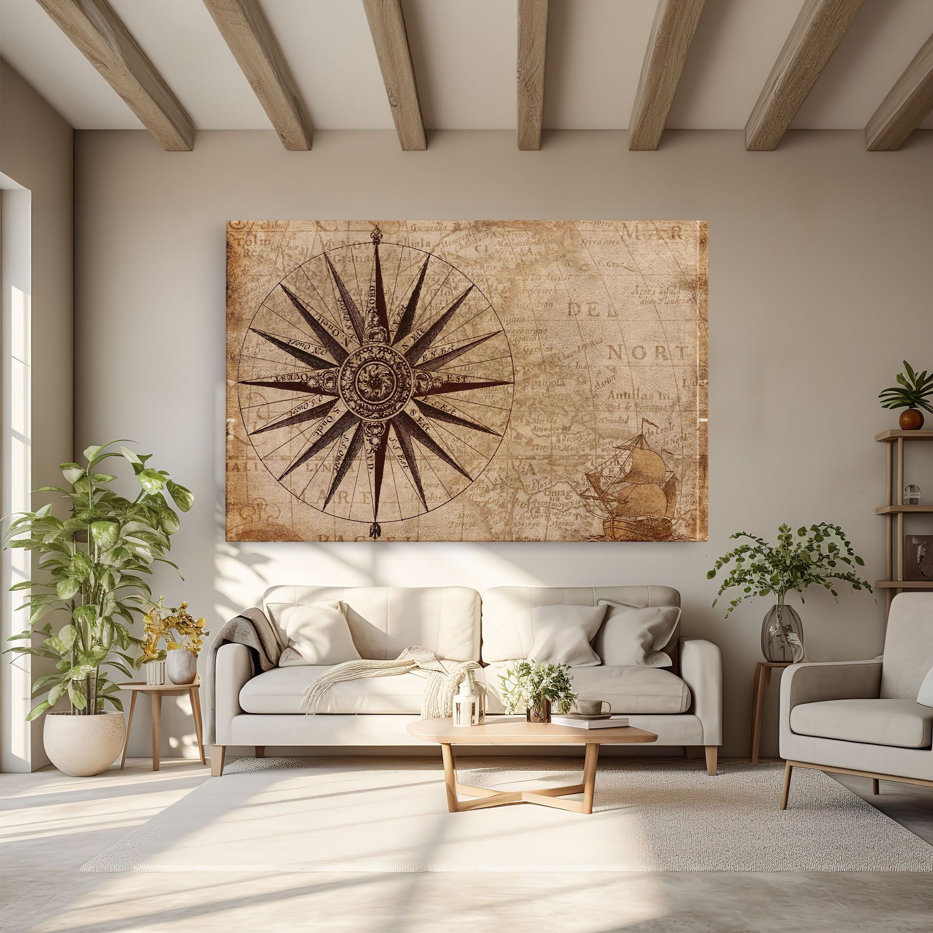 Vintage Map mockup 6