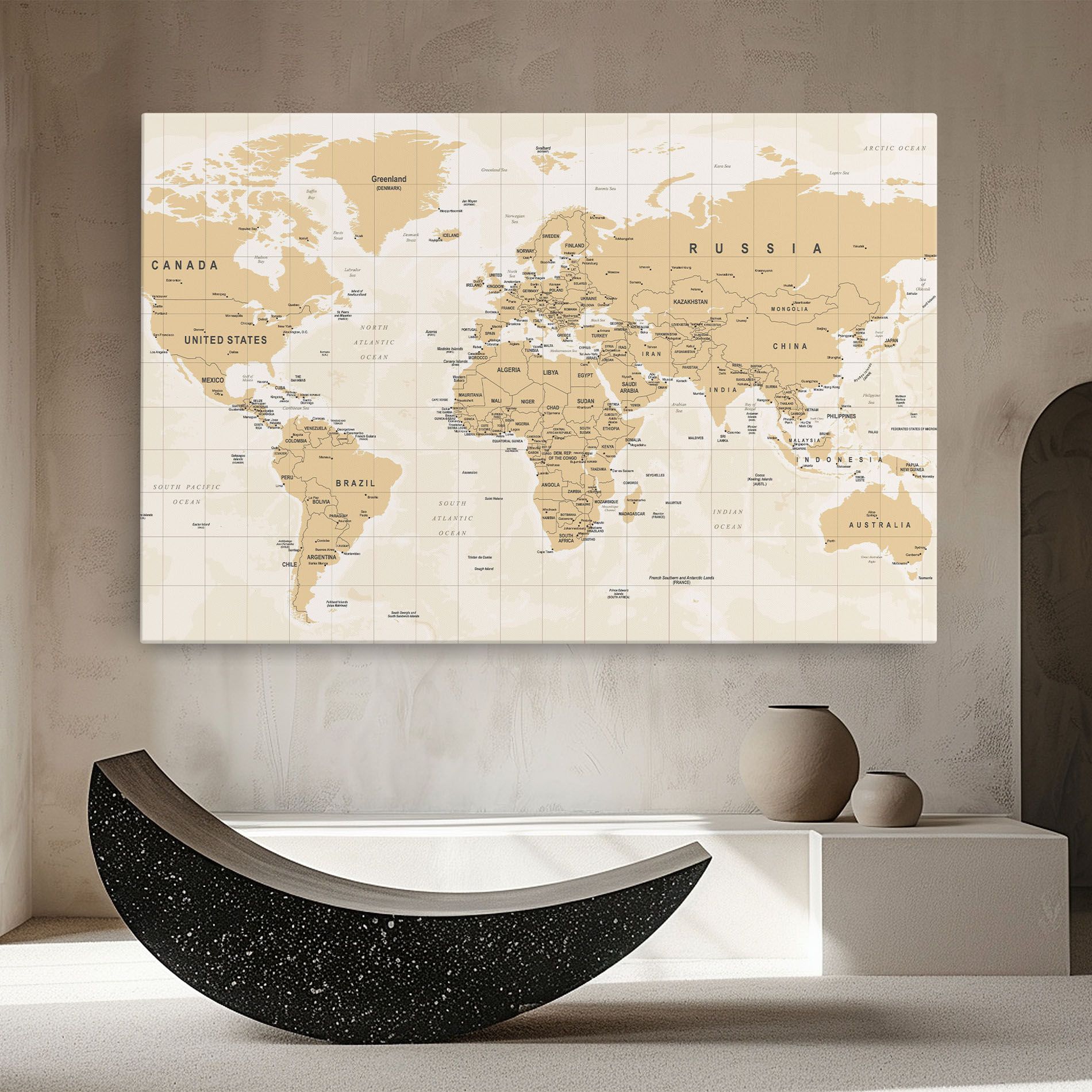 World Old Map mockup 8