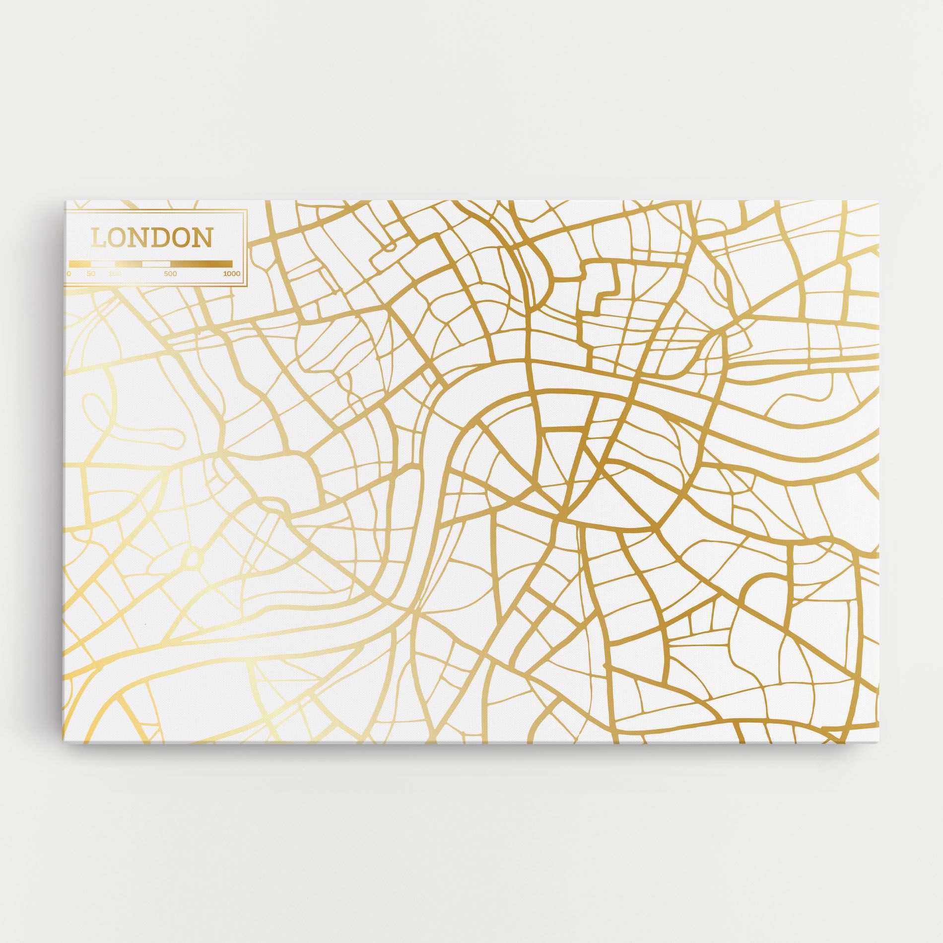 London Gold Map mockup 0