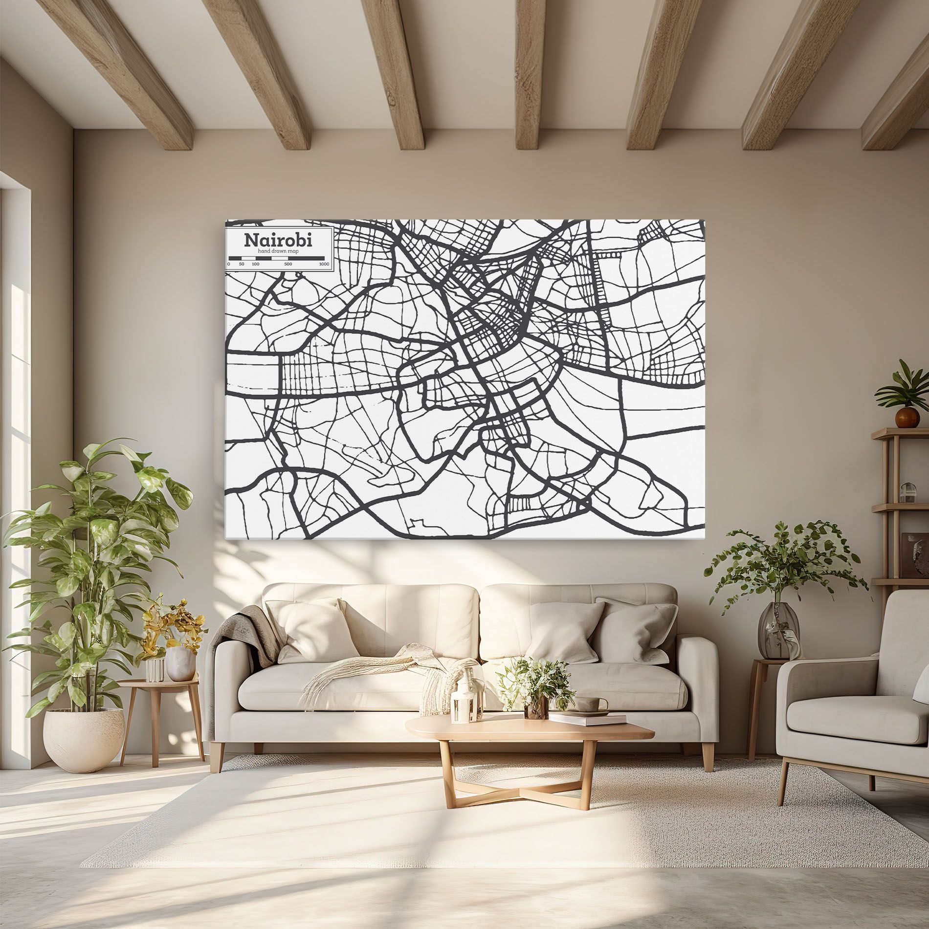 Nairobi Map mockup 6