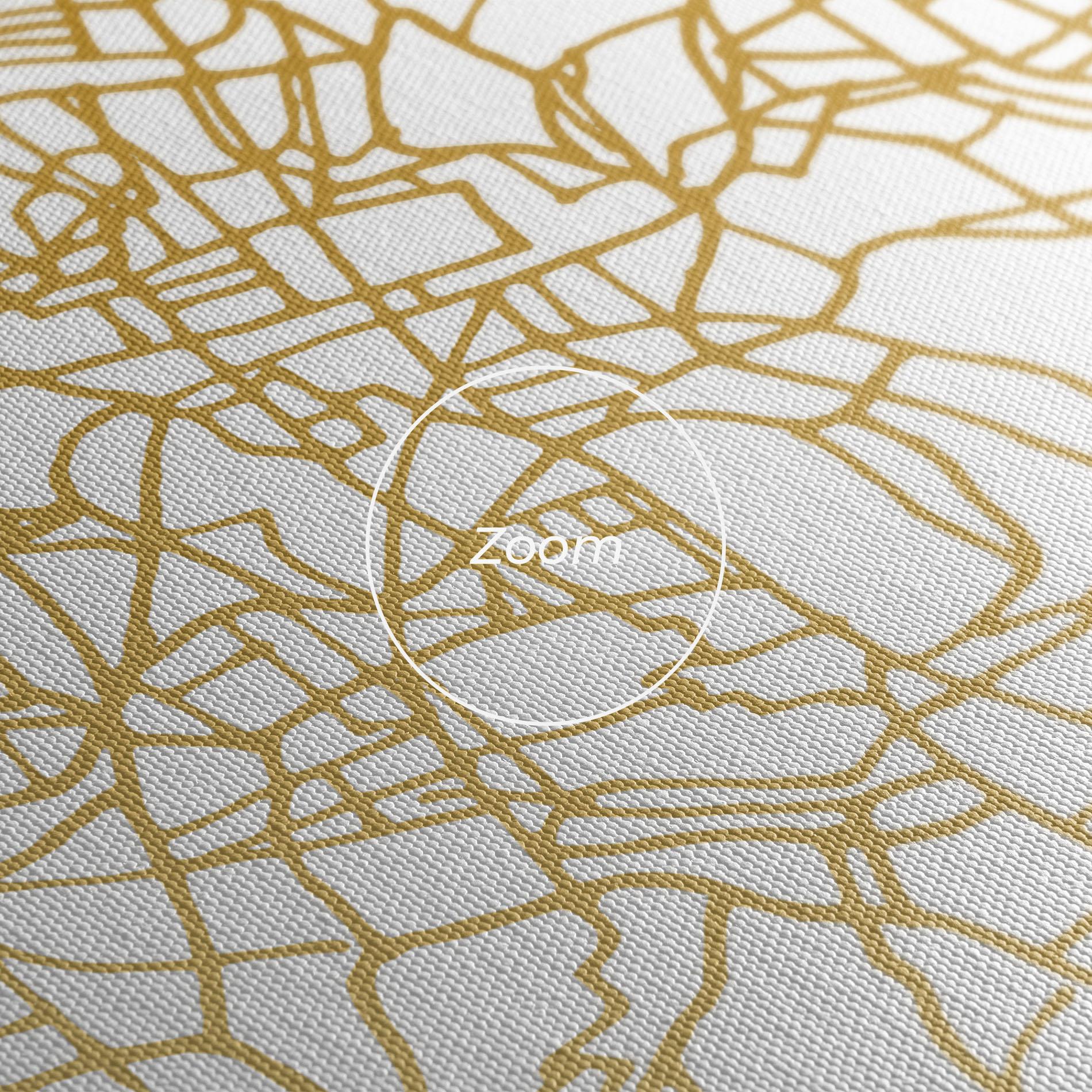 Картина на платно Bangalore Map mockup 3