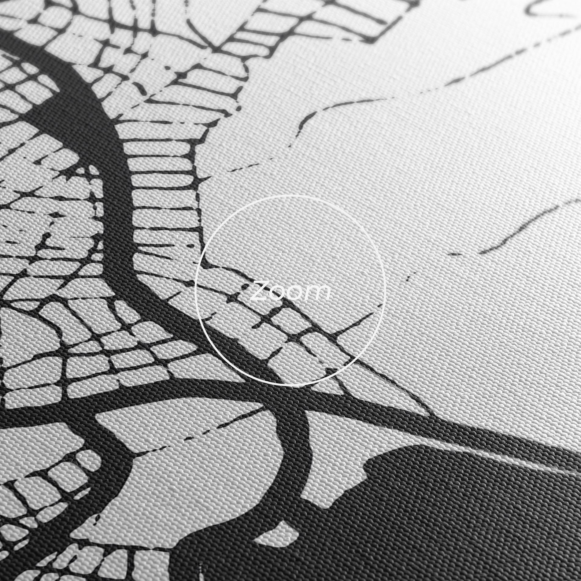 Картина на платно Chalcis Map mockup 3