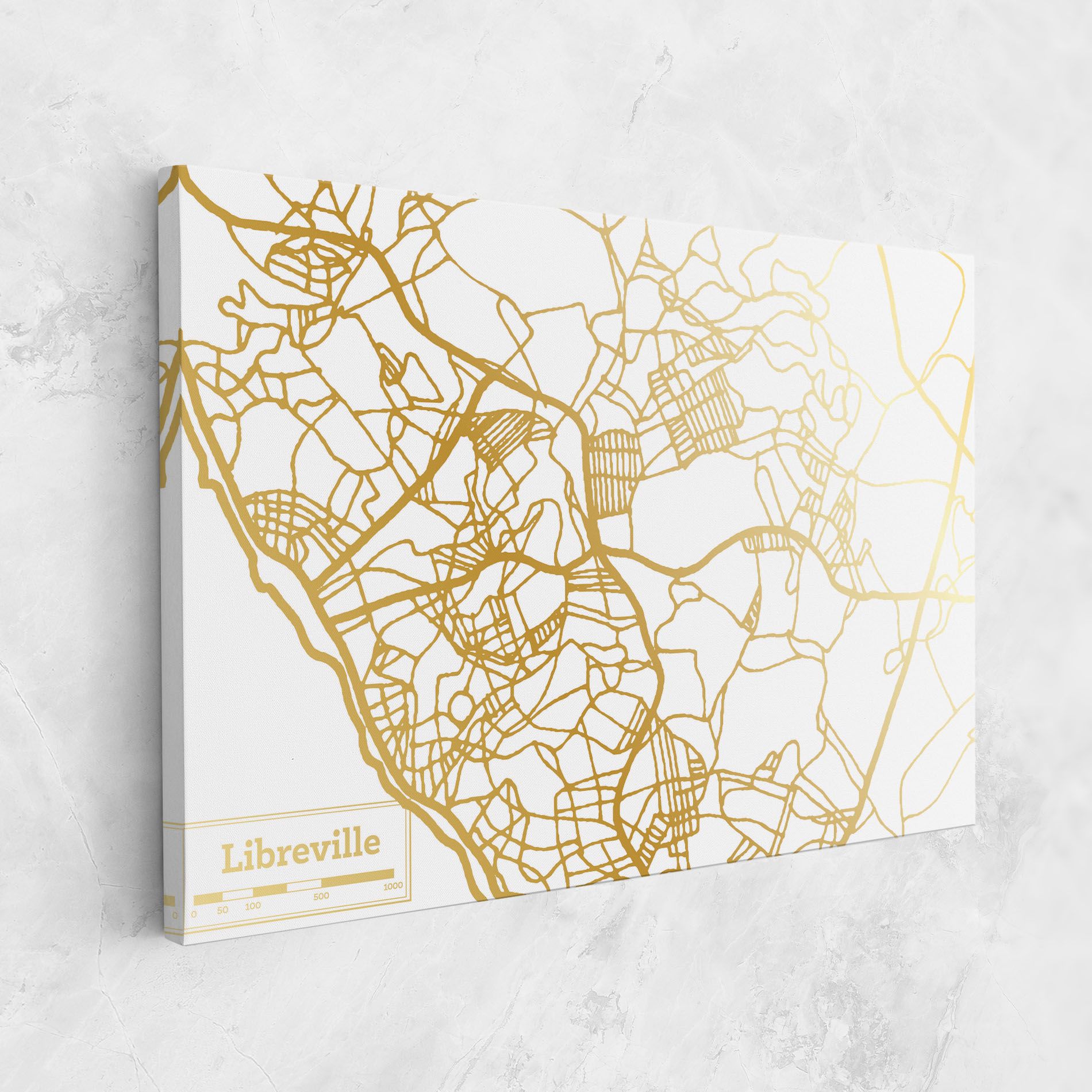 Libreville Gold Map mockup 1