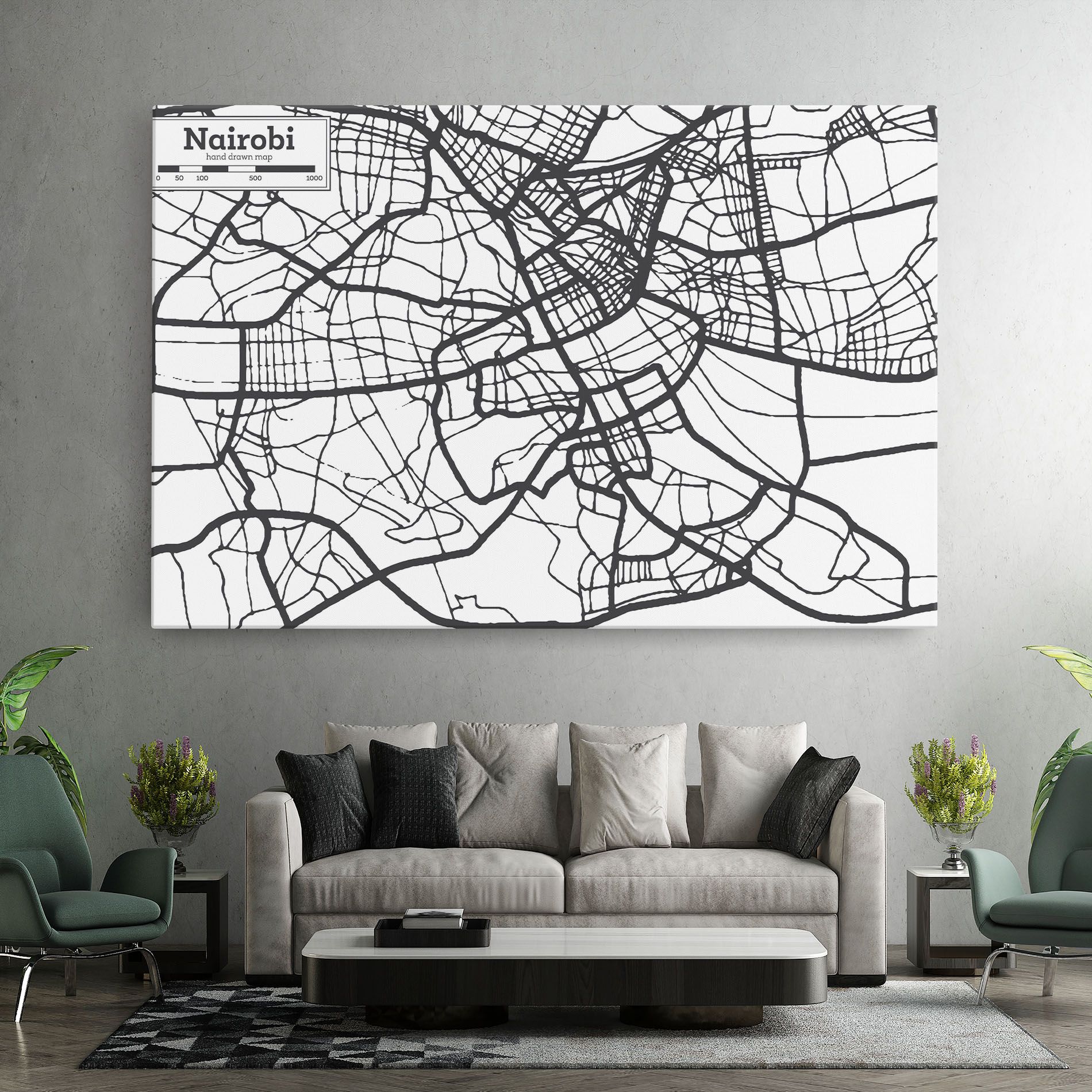 Nairobi Map mockup 7