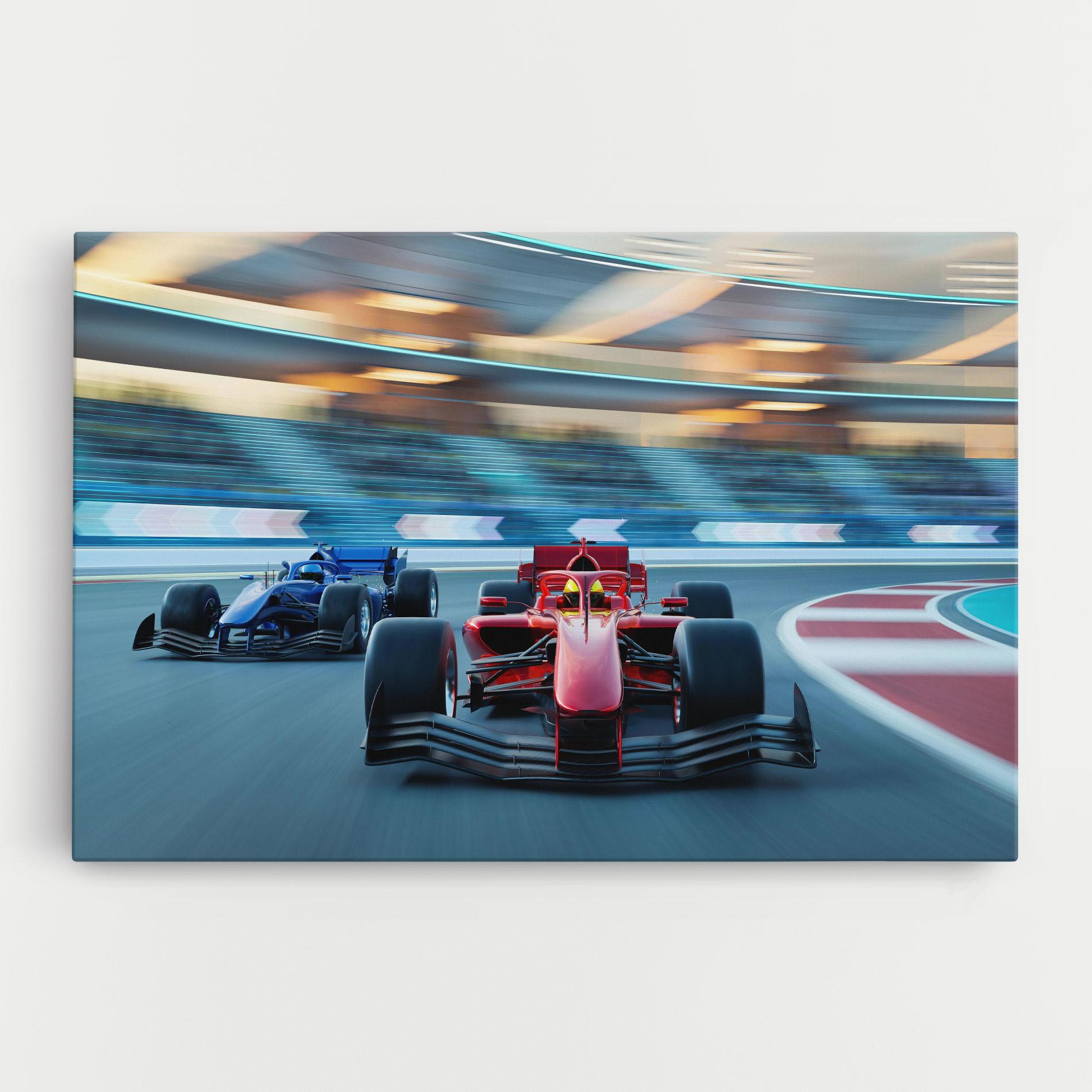Картина на платно F1 Racing mockup 0