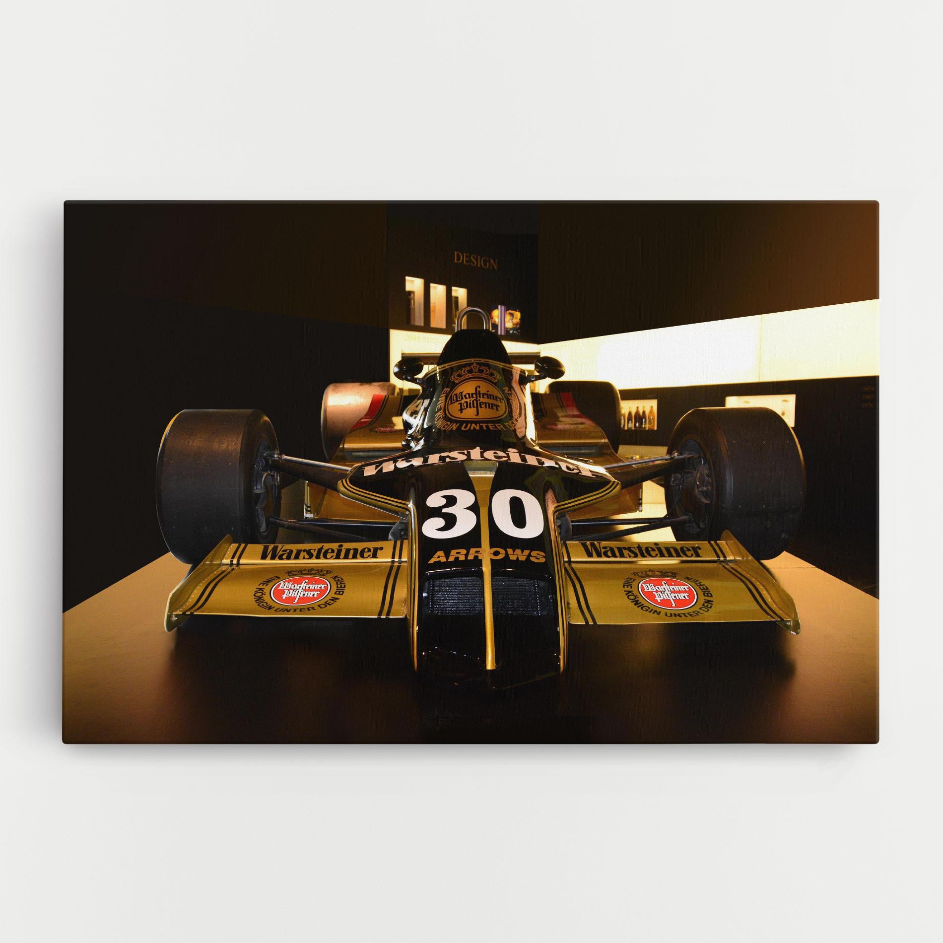 Картина на платно Formula 1 Car Color mockup 0