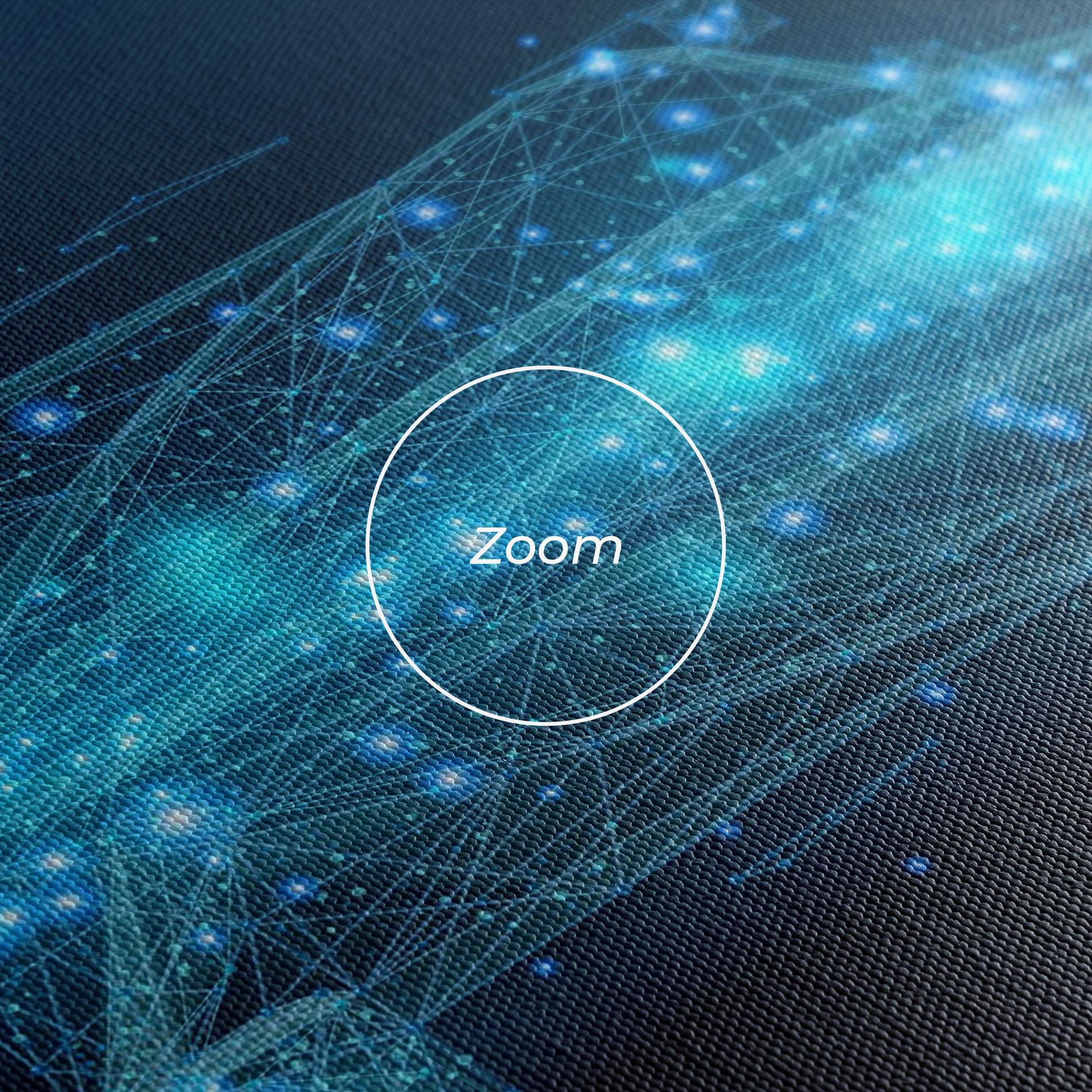 Картина на платно Blue Light F1 mockup 3